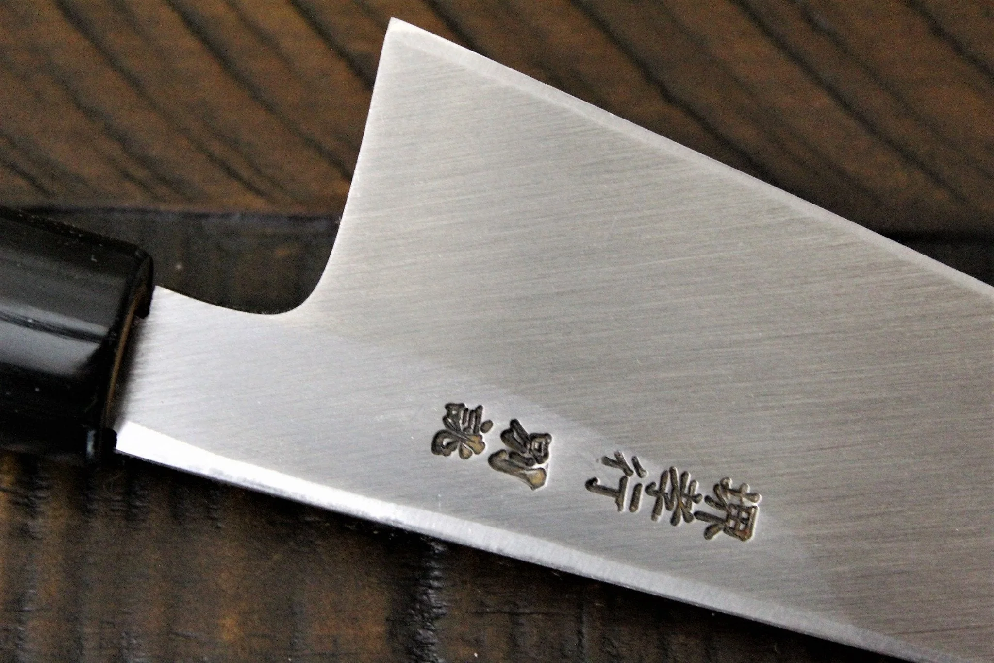 Honesuki Boning Knife 150mm (5.9") with White Steel #2 Single Bevel - Image 7
