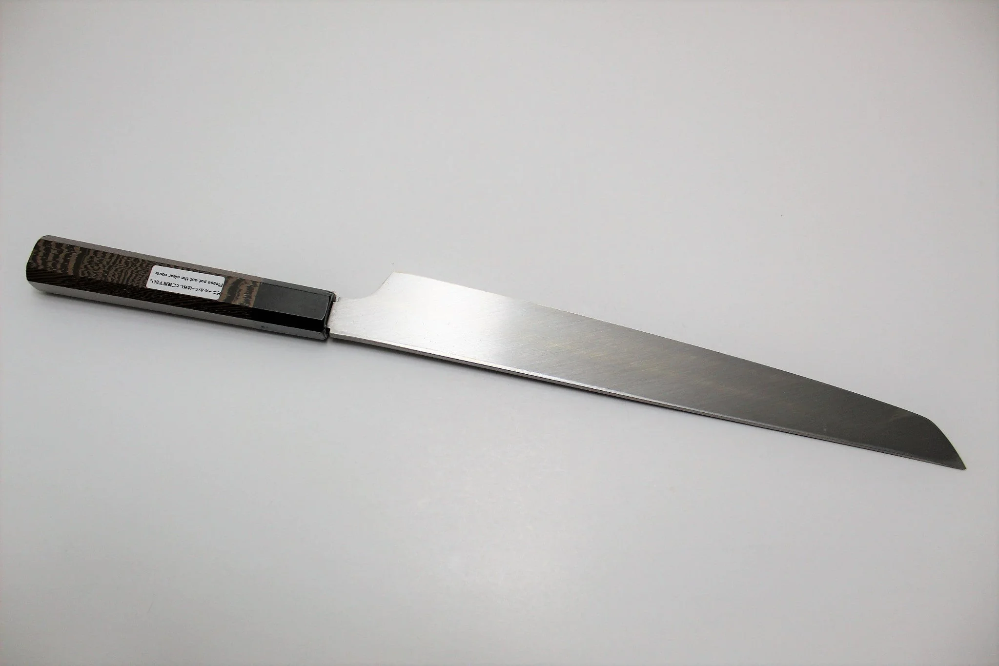 Sakai Takayuki Honyaki Shoryu Genbu Sakimaru Yanagiba Slicer with Saya 300mm (11.8") VG-10 Slicer - Image 6