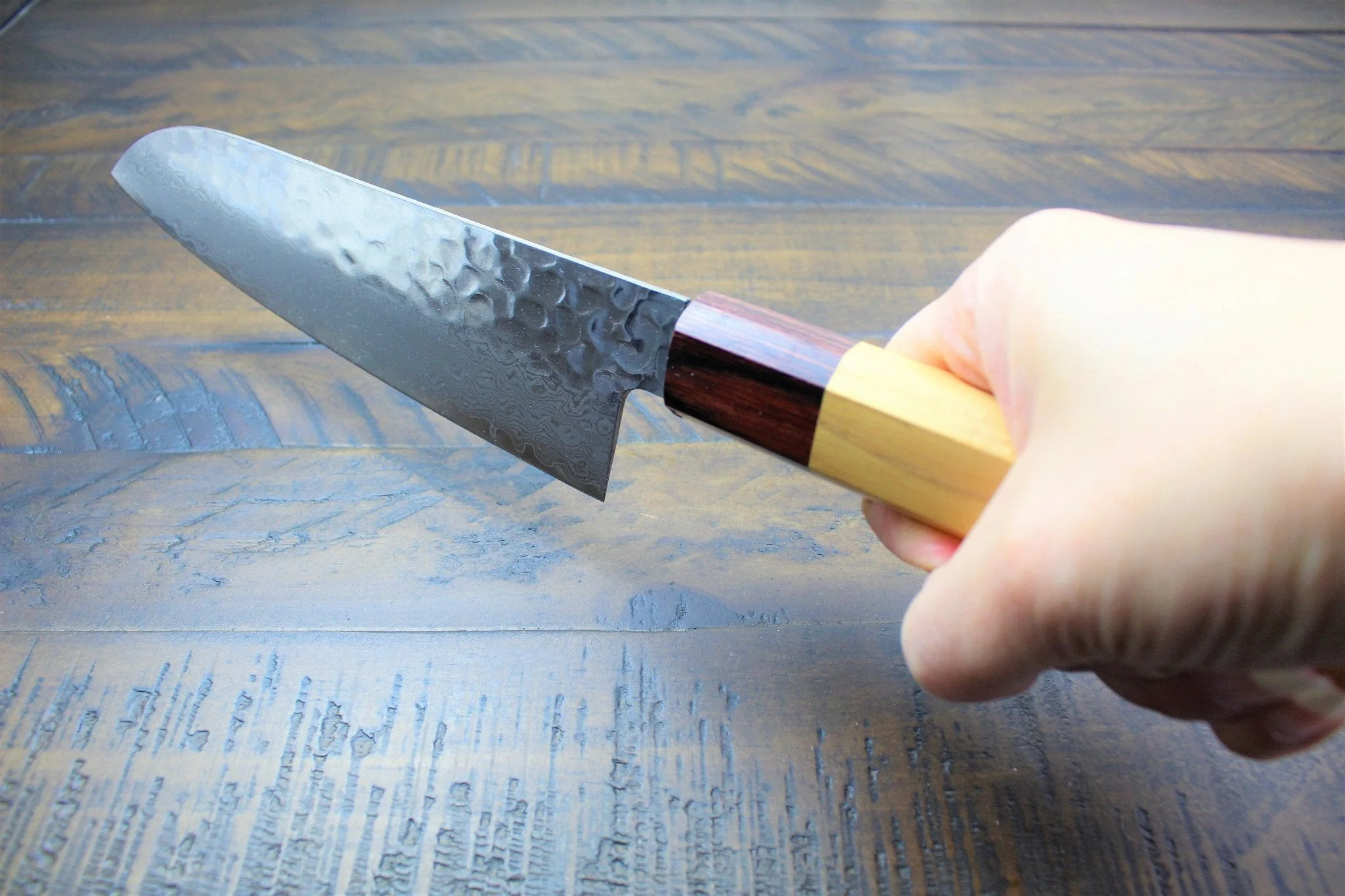 Sakai Takayuki Santoku Knife 170mm (6.7") Damascus 33 Layer - Image 3