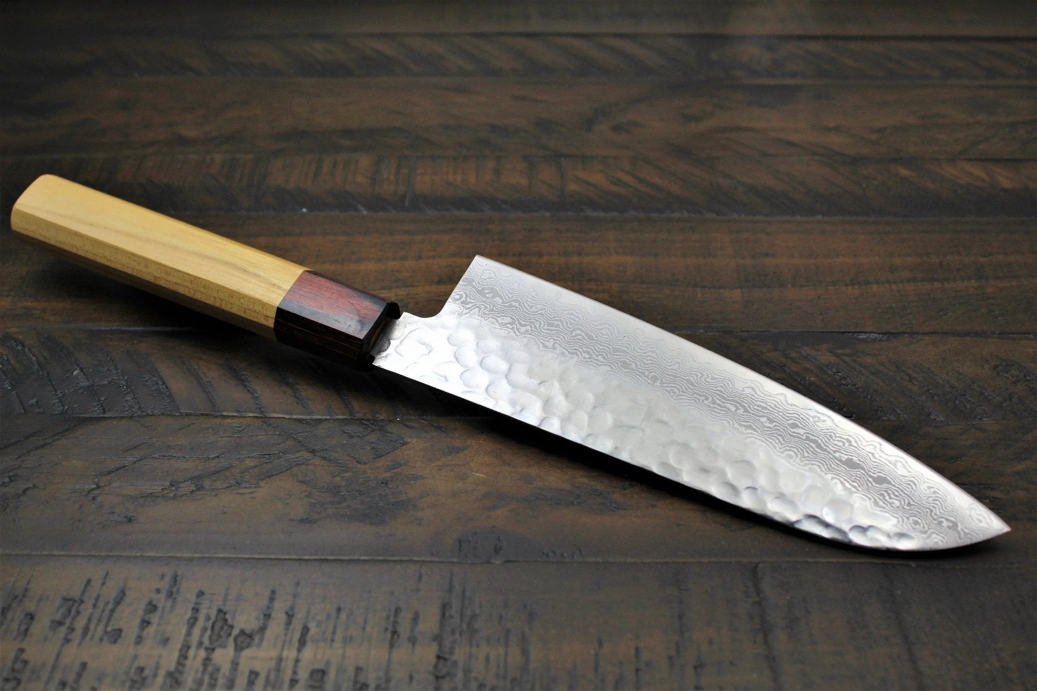 Sakai Takayuki Santoku Knife 170mm (6.7") Damascus 33 Layer - Image 6
