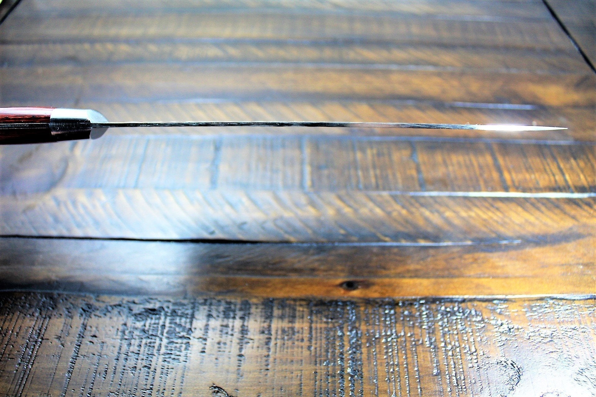 Sakai Takayuki 33-Layer Hammered Damascus 210mm / 240mm Gyuto - VG10 Stainless Steel - Image 6