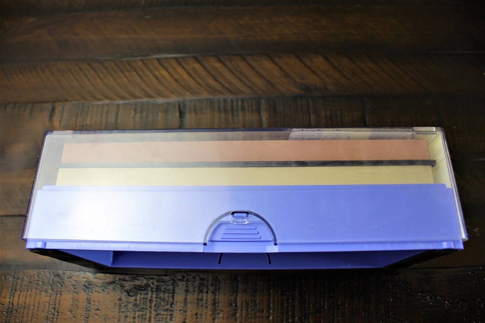 Double sided Japanese Whetstone (Toishi) with Base - Combination Grit 800 and 6000 - Image 5