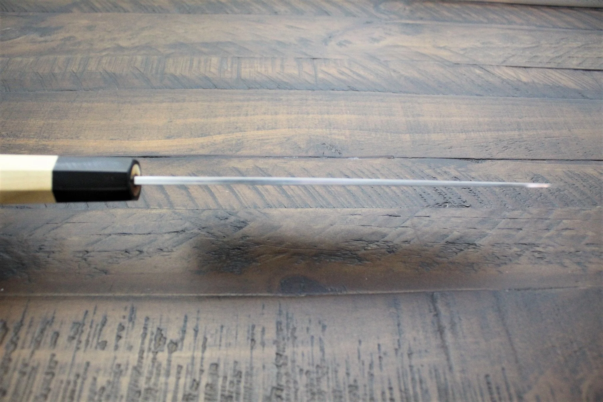 Sakai Takayuki Ginsan Damascus 210mm Gyuto - Silver #3 Stainless Steel - Image 8
