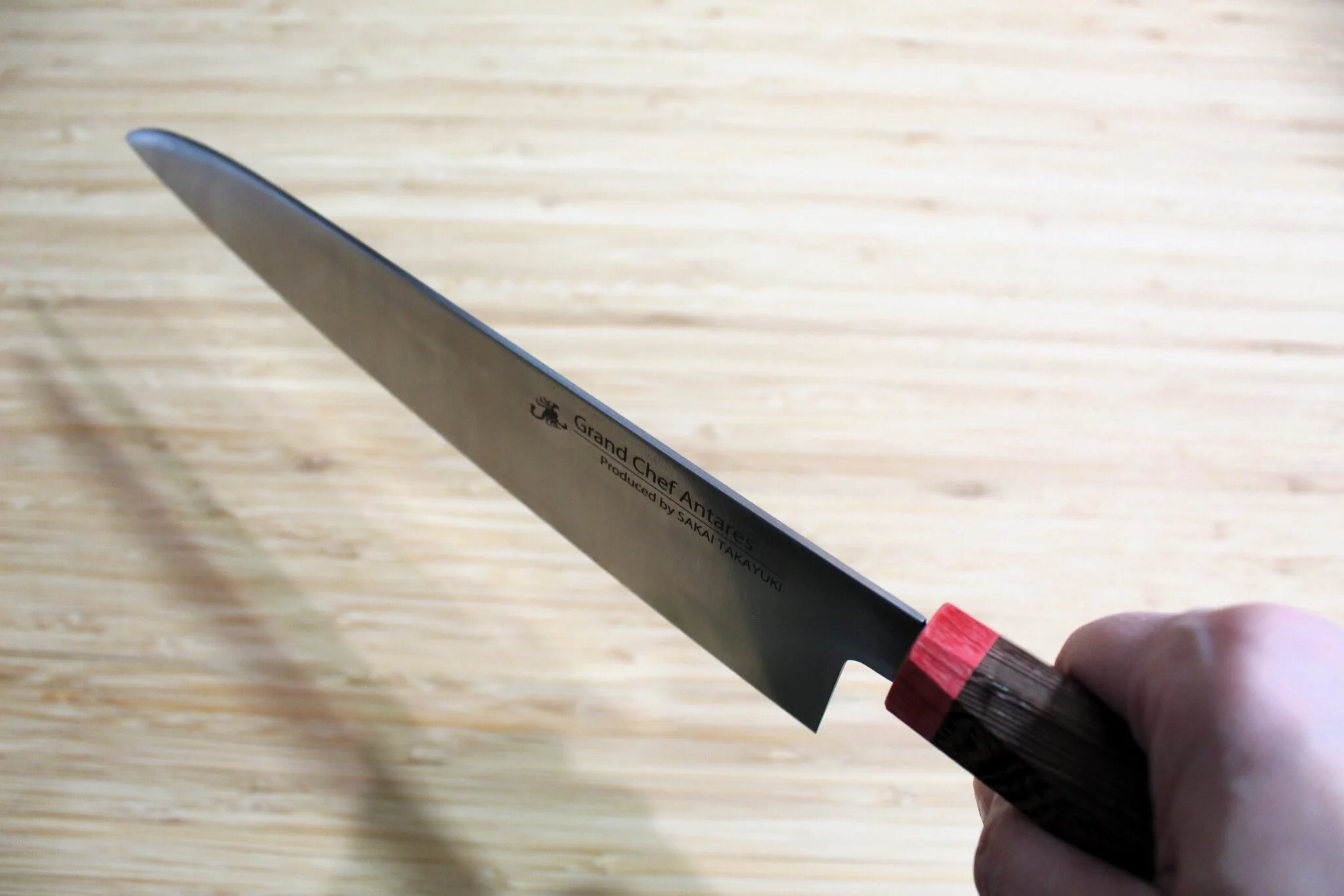 Sakai Takayuki Grand Chef Antares 240mm Gyuto - Bohler-Uddeholm Swedish Steel - Image 10