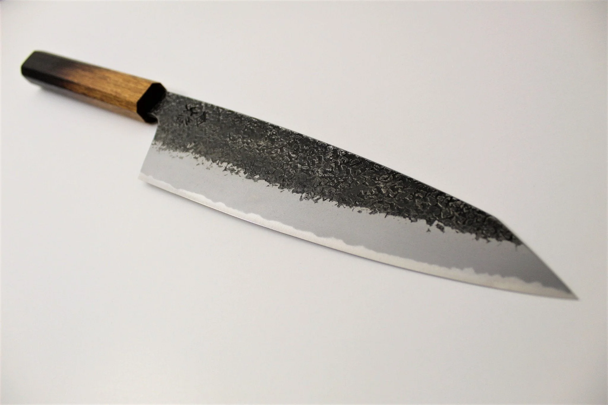 Sakai Takayuki Kengata Gyuto Homura Guren Aoniko / Blue Steel #2 225mm  (8.9") Japanese Chef Knife - Image 11