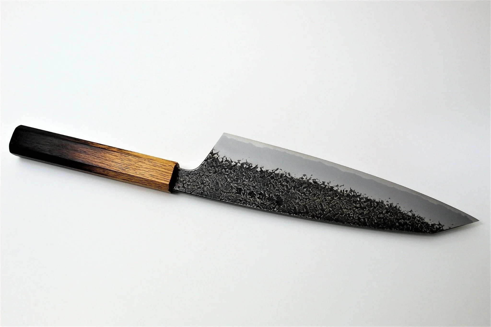 Sakai Takayuki Kengata Gyuto Homura Guren Aoniko / Blue Steel #2 225mm  (8.9") Japanese Chef Knife - Image 5