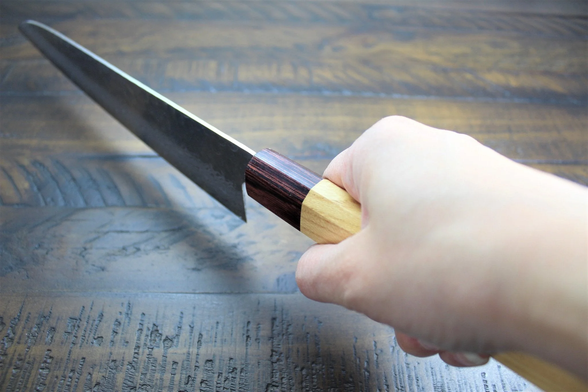 Sakai Takayuki Gyuto Japanese Chef Knife 210mm (8.3") / 240mm (9.4") Damascus 33 Layer Japanese Handle - Image 10
