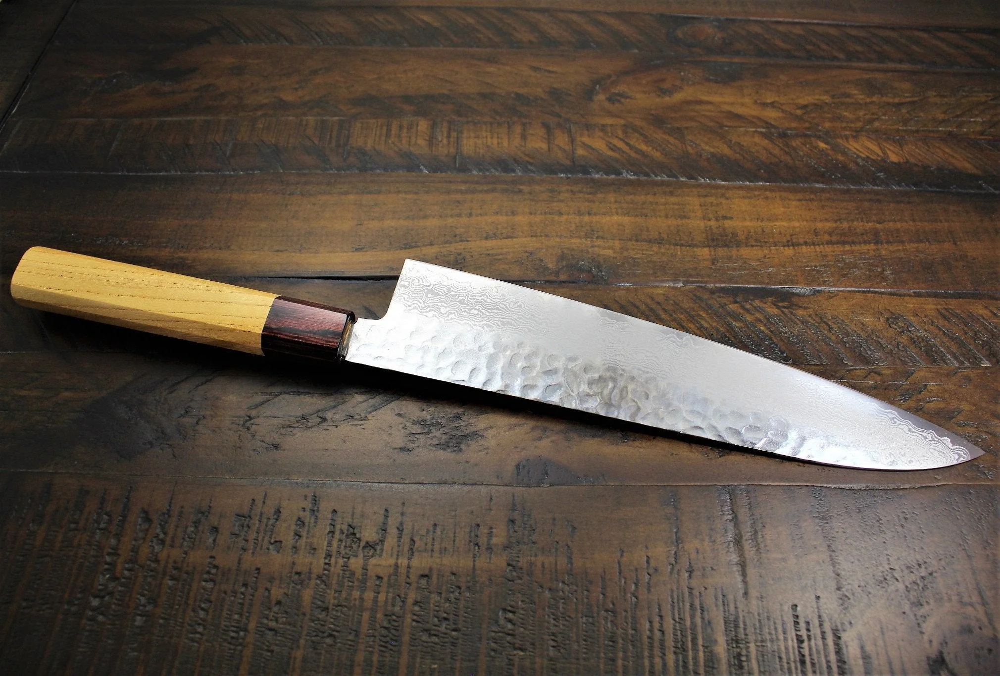 Sakai Takayuki Gyuto Japanese Chef Knife 210mm (8.3") / 240mm (9.4") Damascus 33 Layer Japanese Handle - Image 6