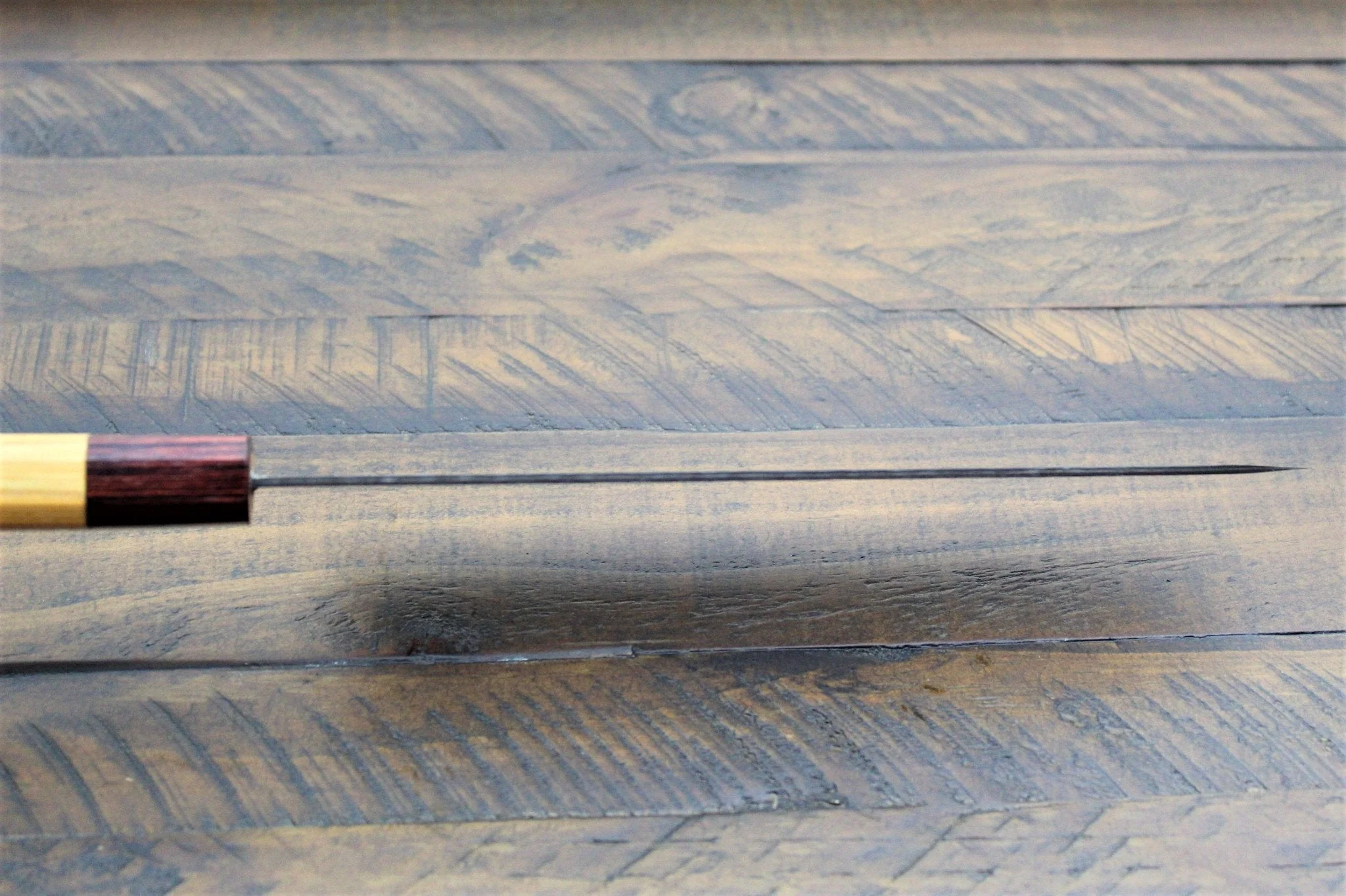Sakai Takayuki Gyuto Kurouchi Hammered Finish Aogami Super 210mm (8.3") /240mm(9.4")  Japanese Chef Knife - Image 8