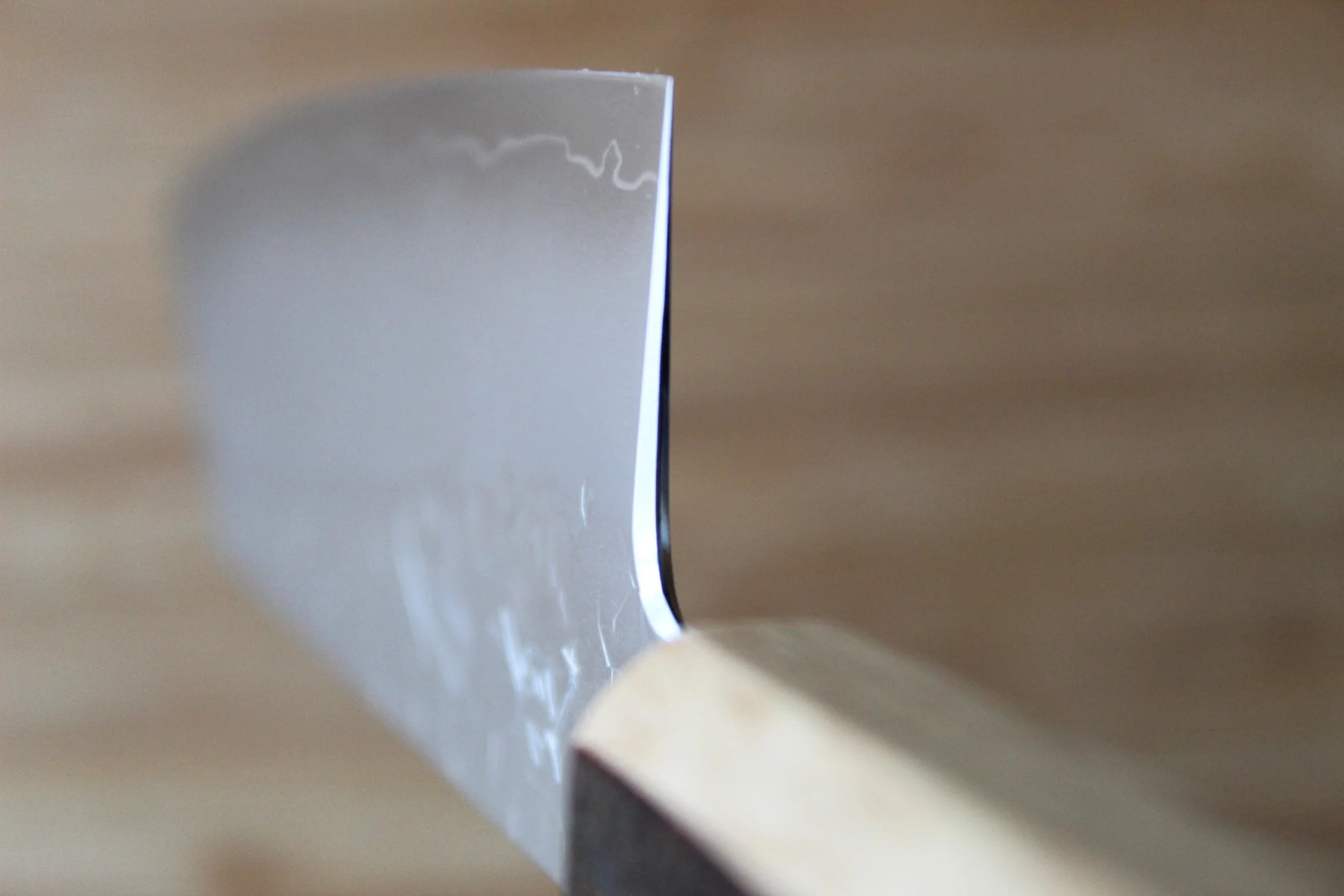 Hado Shiosai SG2 Powdered Stainless 135mm Small Bunka - Cherry Bark Handle - Image 8