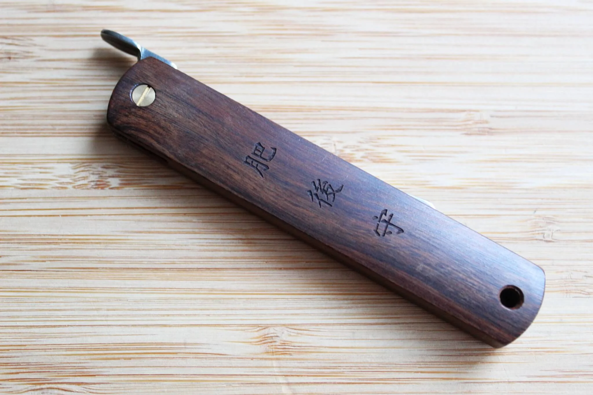 Higonokami Iron Wood Handle VG-10 Japanese Folding Pocket Knife - Image 10