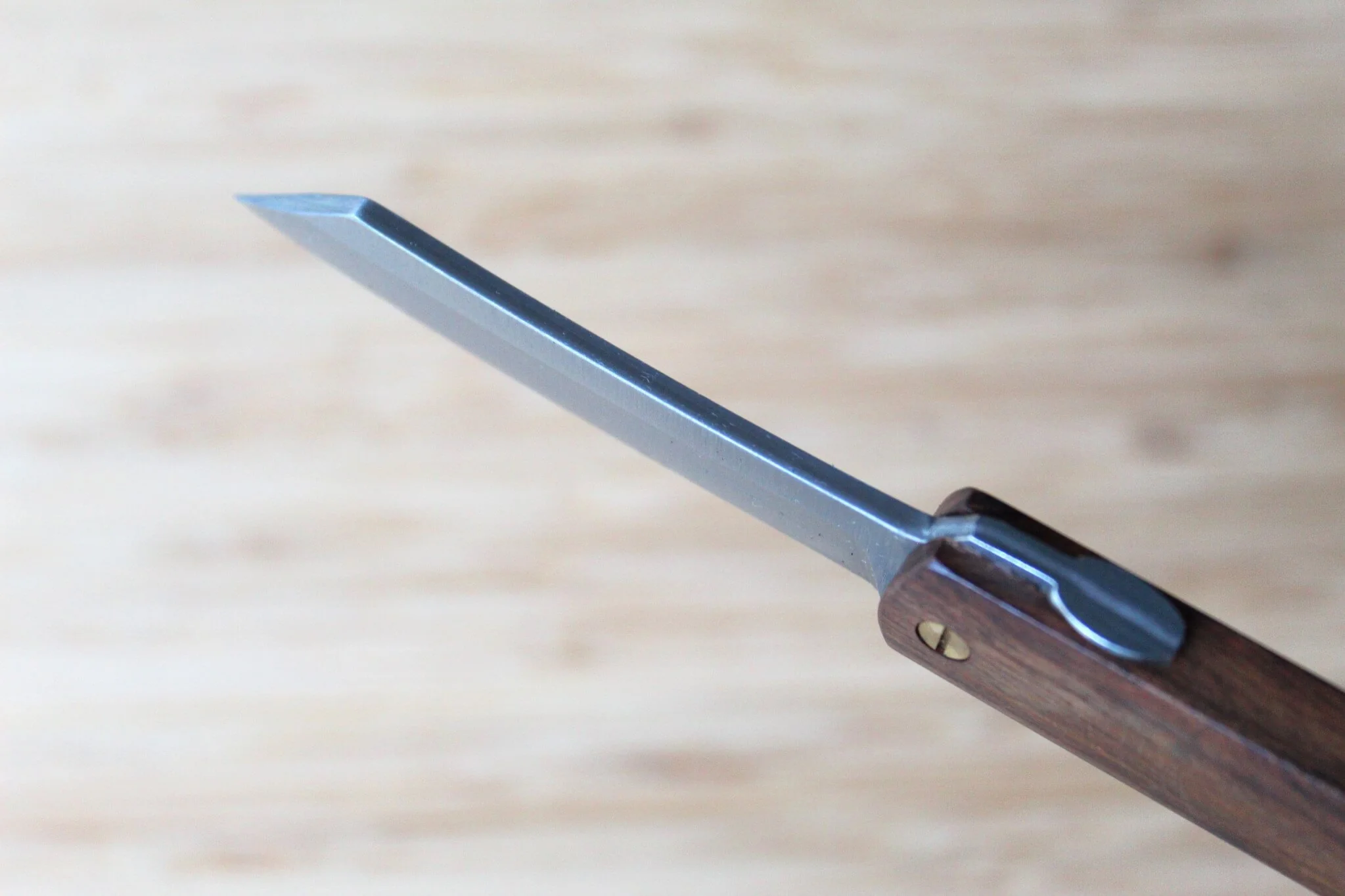 Higonokami Iron Wood Handle VG-10 Japanese Folding Pocket Knife - Image 9