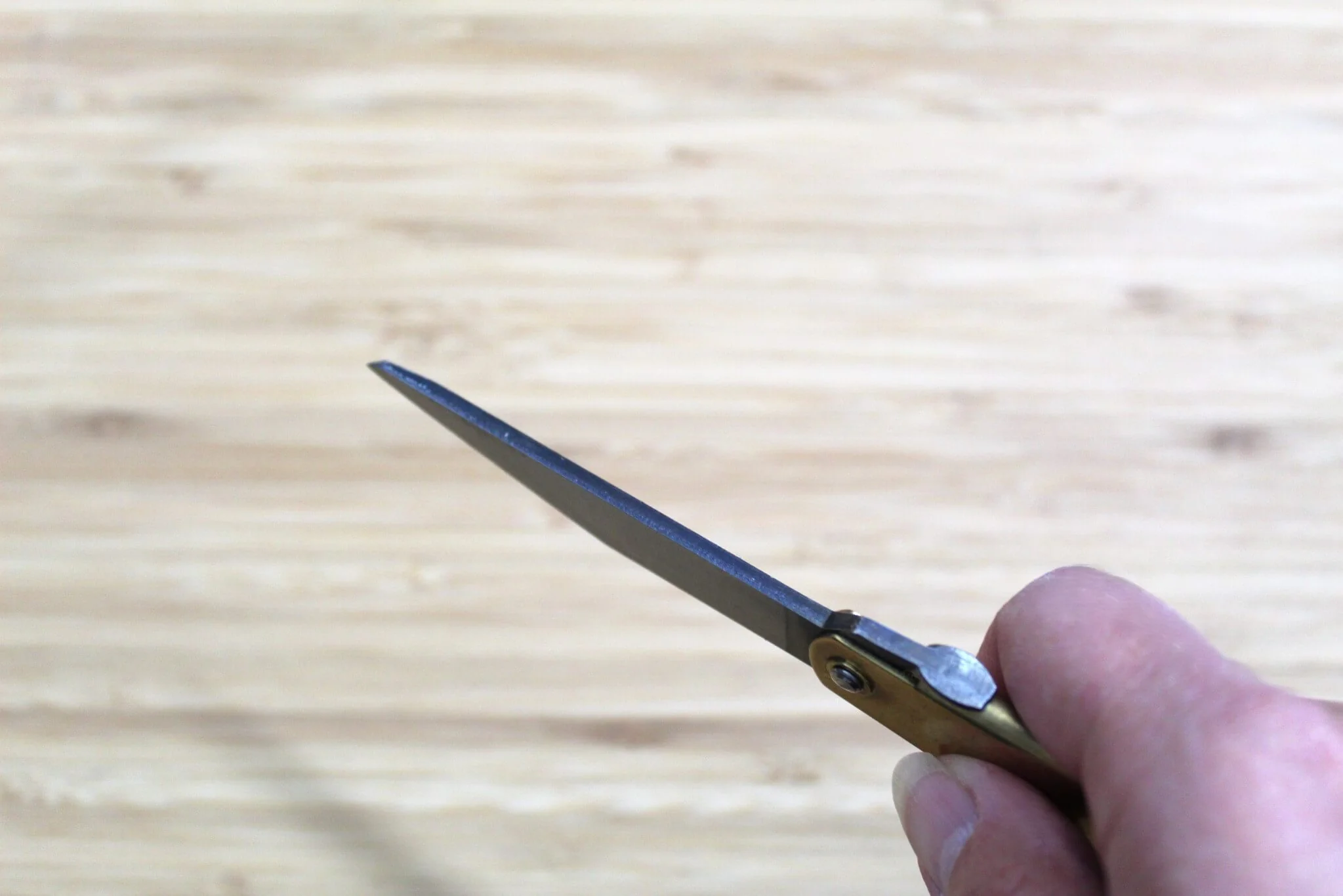 Higonokami Kataba Single Blade Aogami Japanese Folding Pocket Knife - Image 7