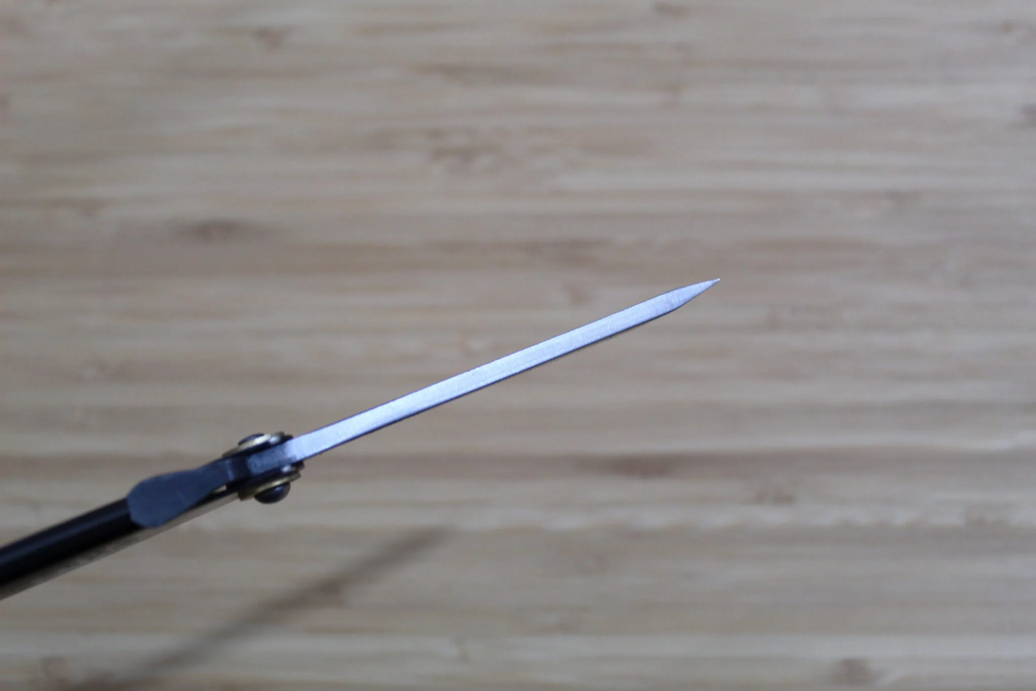 Higonokami Katana Shirogami Black Handle Japanese Folding Pocket Knife - Image 6