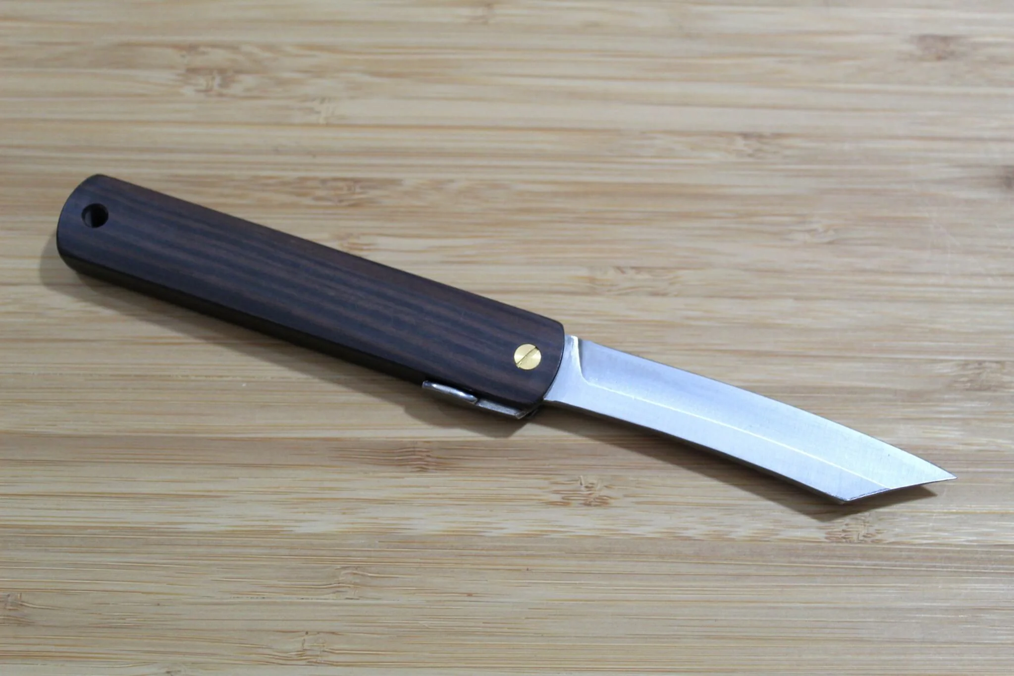 Higonokami Kokutan Ebony Handle VG-10 Japanese Folding Pocket Knife - Image 5