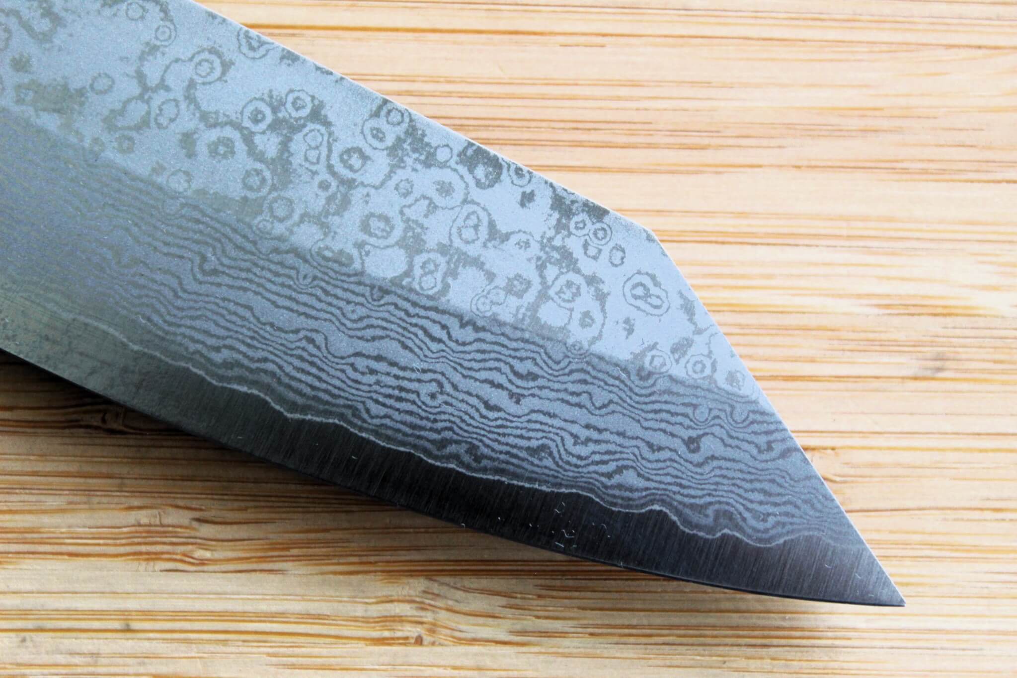 Higonokami VG10 Damascus Folding Knife - Brass Handle | Nagao Kanekoma - Image 5