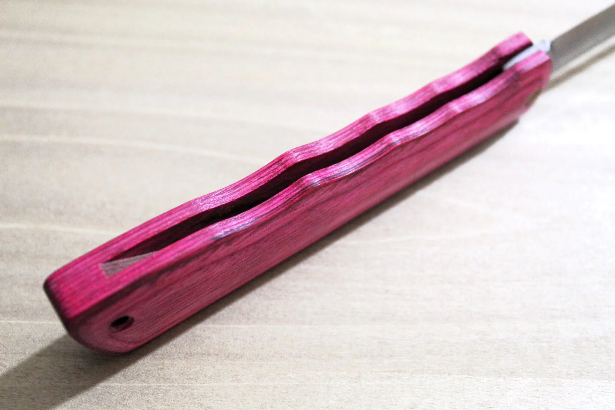 Higonokami Woody VG10 Japanese Folding Pocket Knife Beni (Red) - Image 10