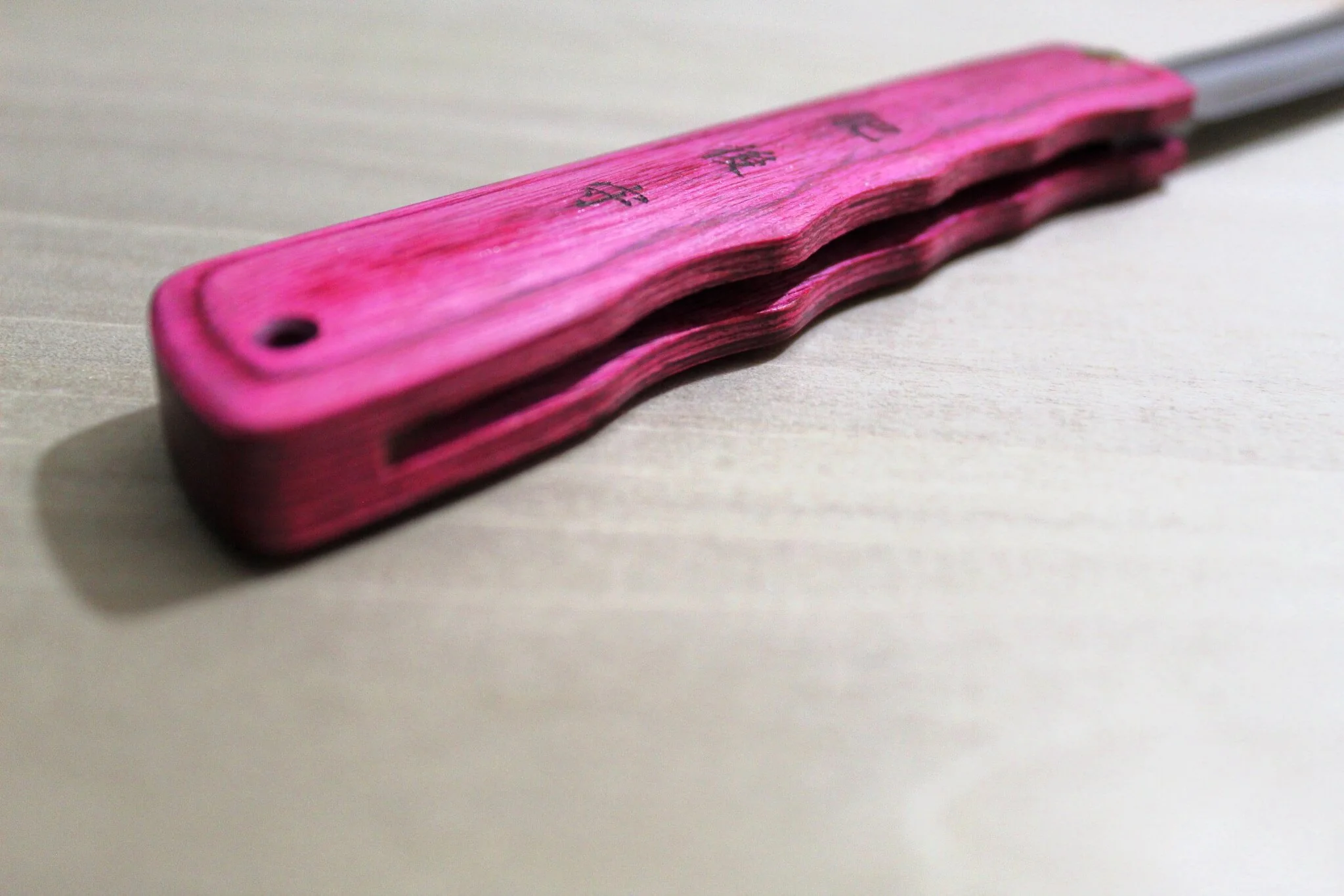 Higonokami Woody VG10 Japanese Folding Pocket Knife Beni (Red) - Image 9