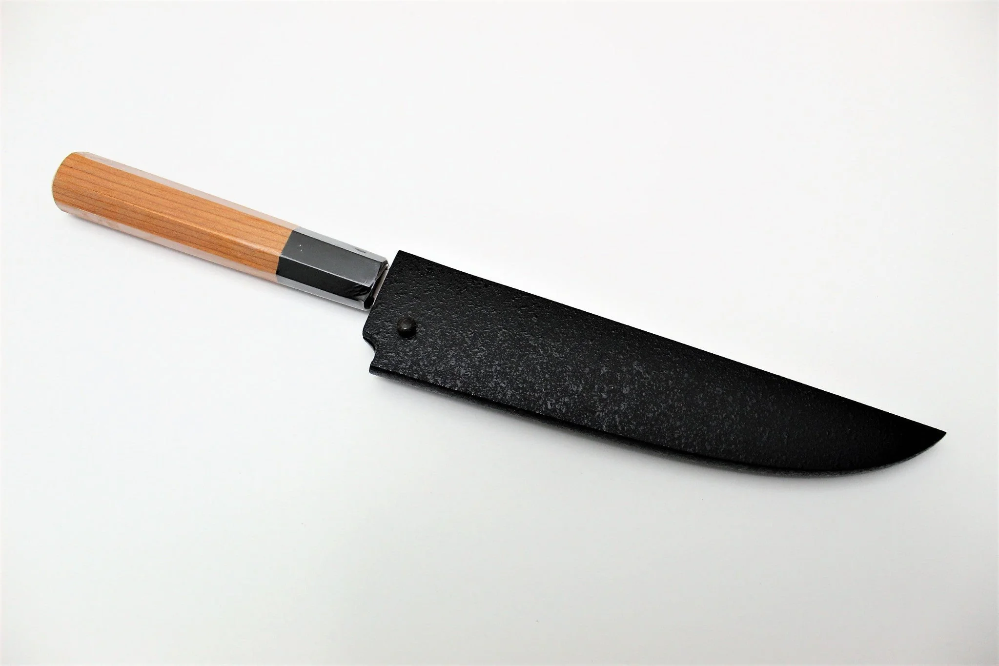 Sakai Takayuki Homura Kogetsu Petty with Saya 150mm (5.9") - Aoniko/ Blue Steel #2 - Image 10