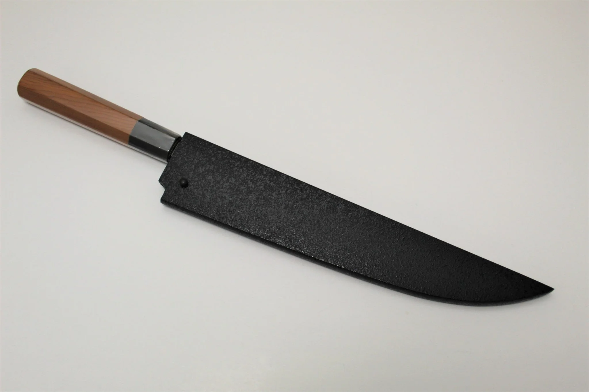 Sakai Takayuki Homura Kogetsu Sujihiki with Saya 240mm (9.4") - Aoniko/ Blue Steel #2 - Image 10