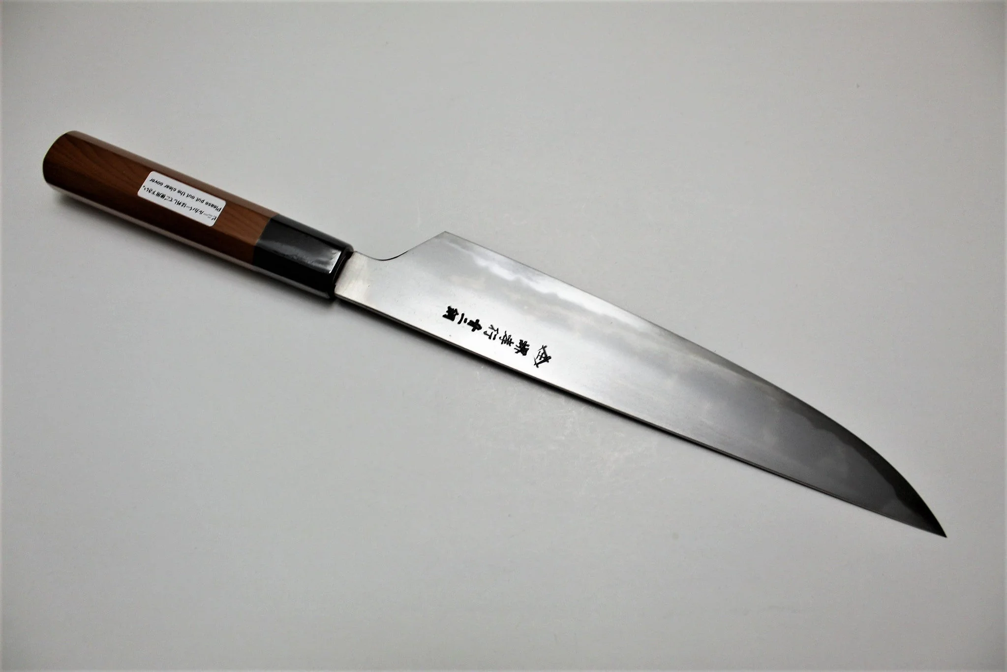 Sakai Takayuki Homura Kogetsu Sujihiki with Saya 240mm (9.4") - Aoniko/ Blue Steel #2 - Image 5
