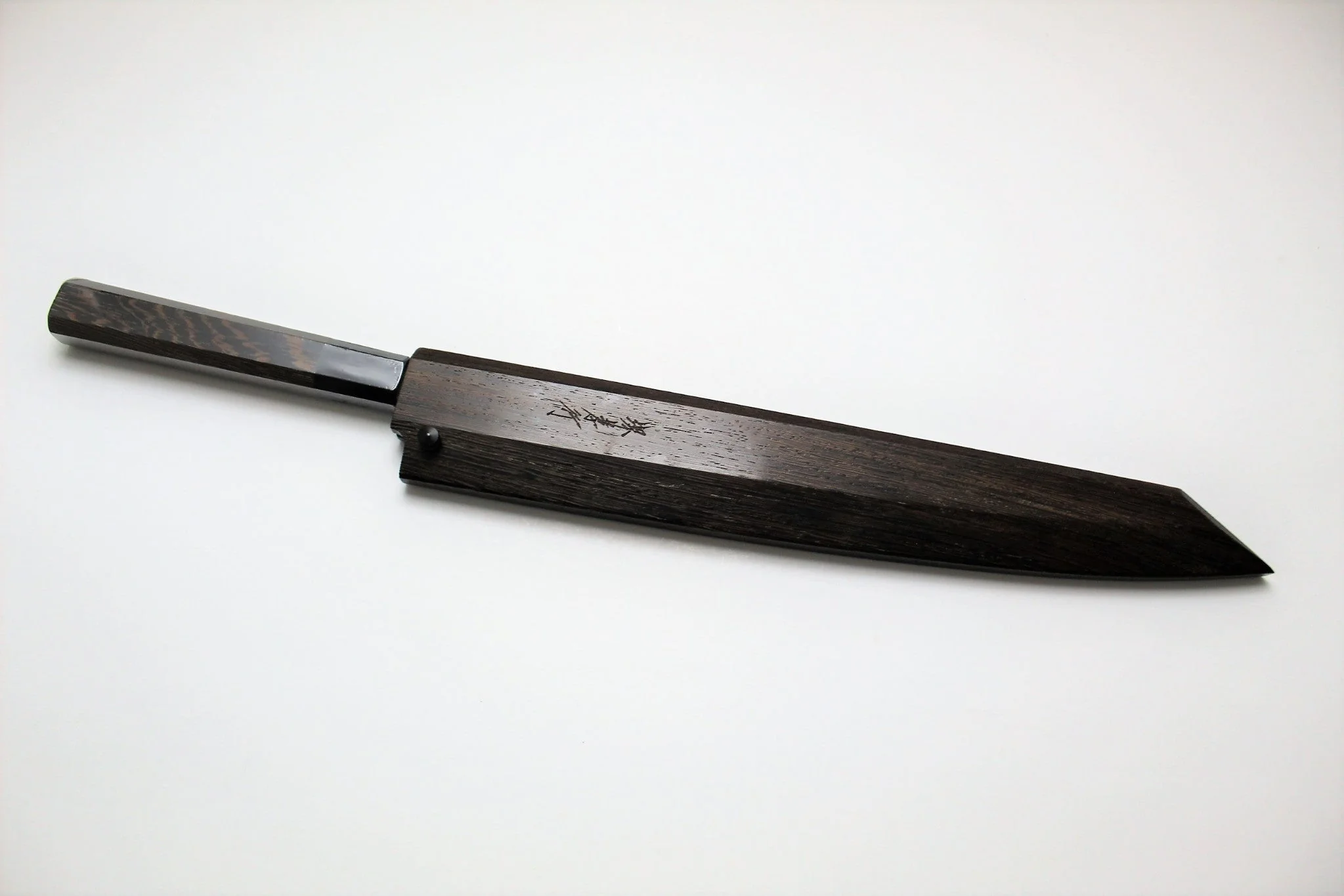 Sakai Takayuki Honyaki Shoryu Hien Kengata Yanagiba with Saya 300mm (11.8") VG-10 Slicer - Image 9
