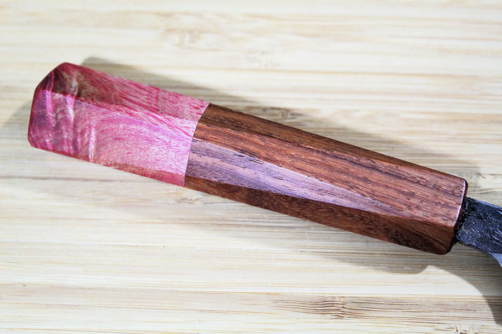 Isamitsu Shirogami #1 / White Steel #1 Paring Knife 90 mm / 3.5" Hasu-Seizo Exclusive Special Edition - Image 3