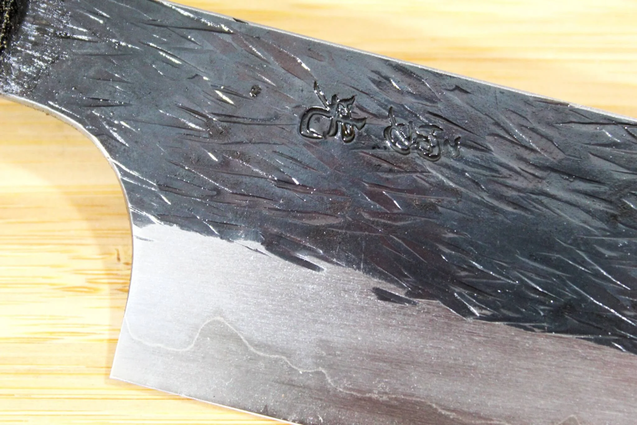 Isamitsu Shirogami #1 / White Steel #1 Petty Knife 150 mm / 5.9" Hasu-Seizo Exclusive Special Edition - Image 5