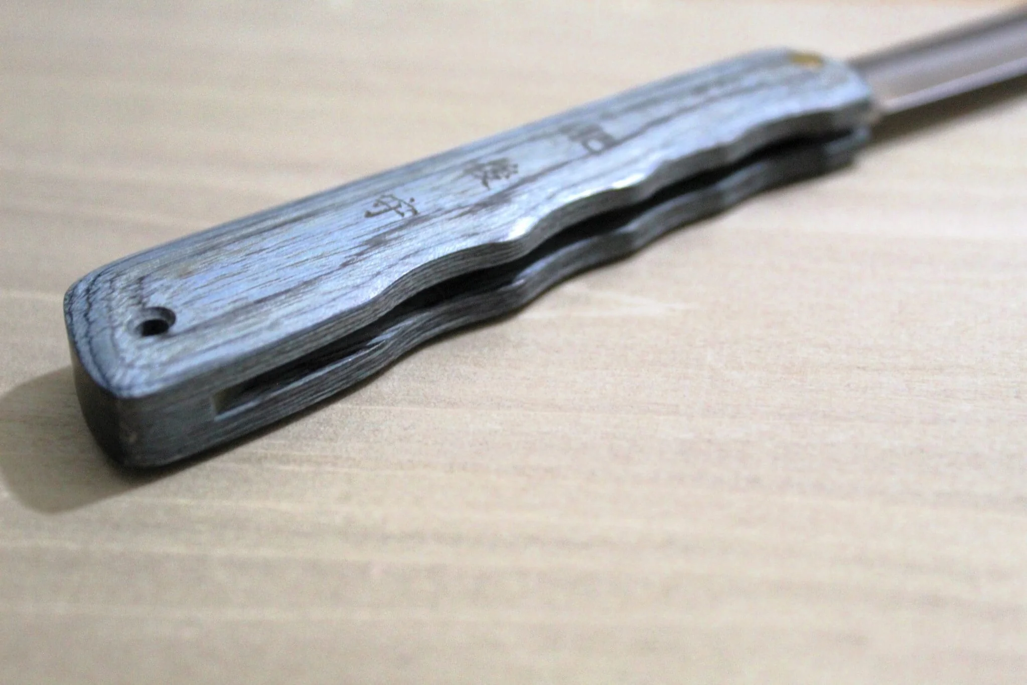 Higonokami Woody VG-10 Folding Pocket Knife Sora (Blue) - Image 9
