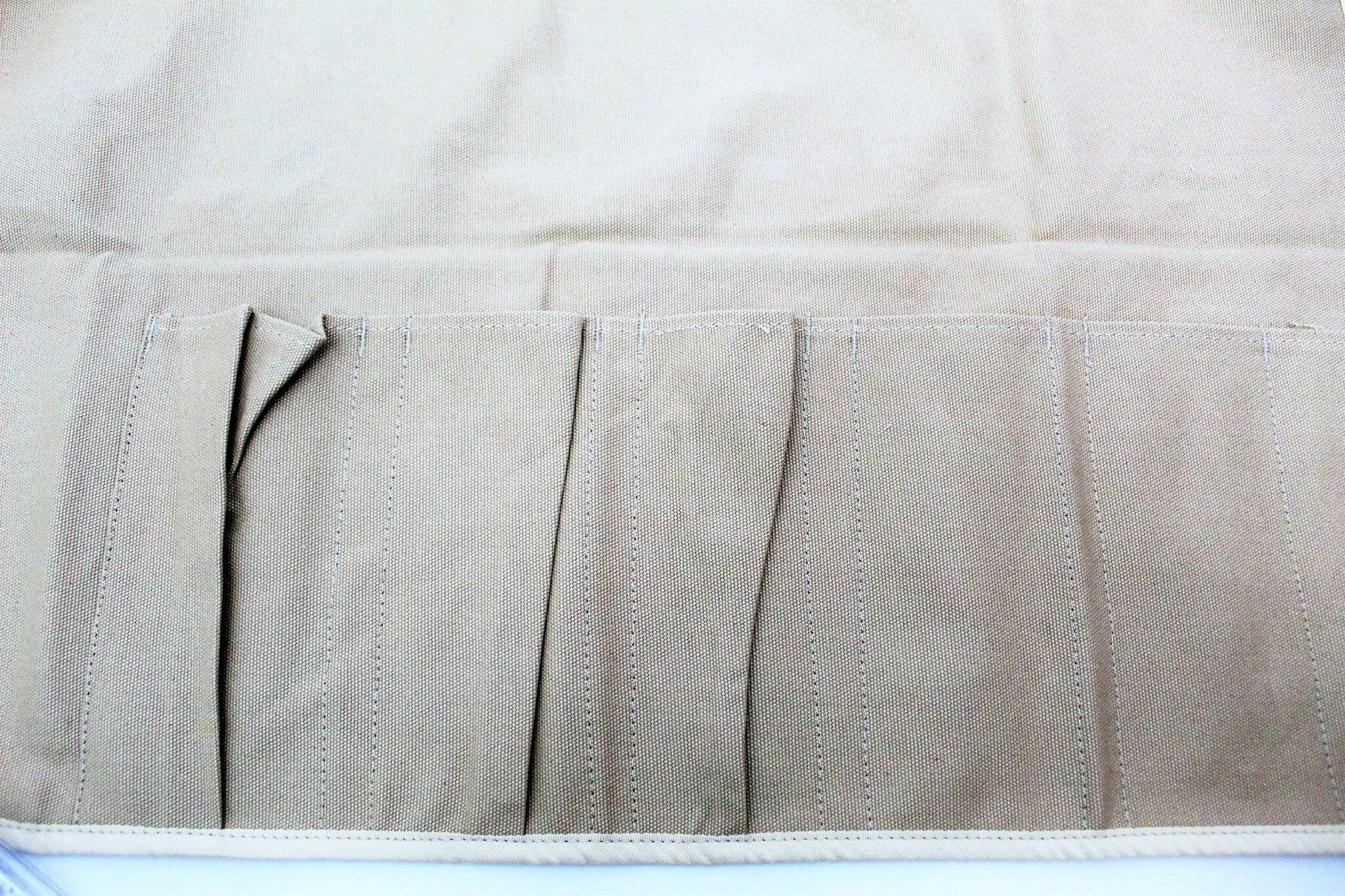 Japanese Chef Knife Canvas Roll Carry Bag for 6 Knives - Image 6