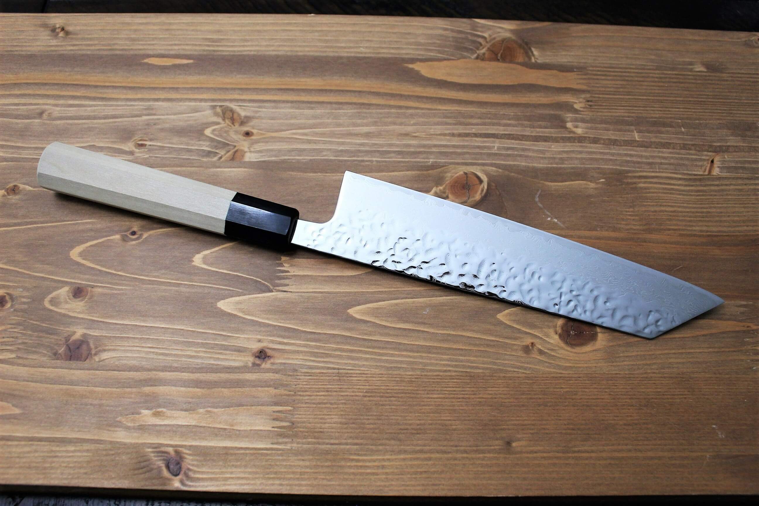 Kaneshige Hamono 10A Nickel Damascus 67 Layer Kiritsuke Gyuto Knife 210 mm (8.2") - Image 6