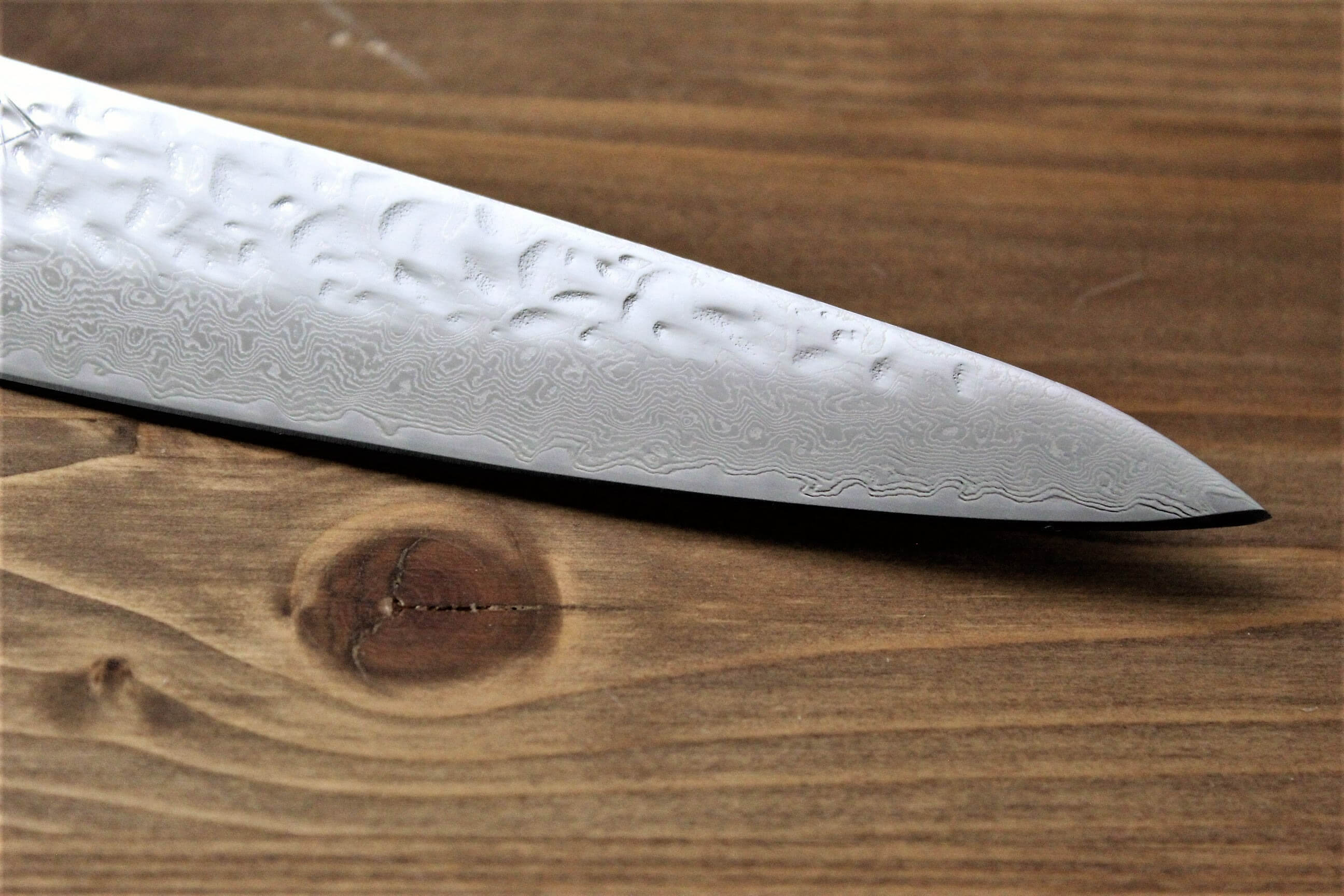 Kaneshige Hamono 10A Nickel Damascus 67 Layer Petty Knife 150 mm (5.9") - Image 3