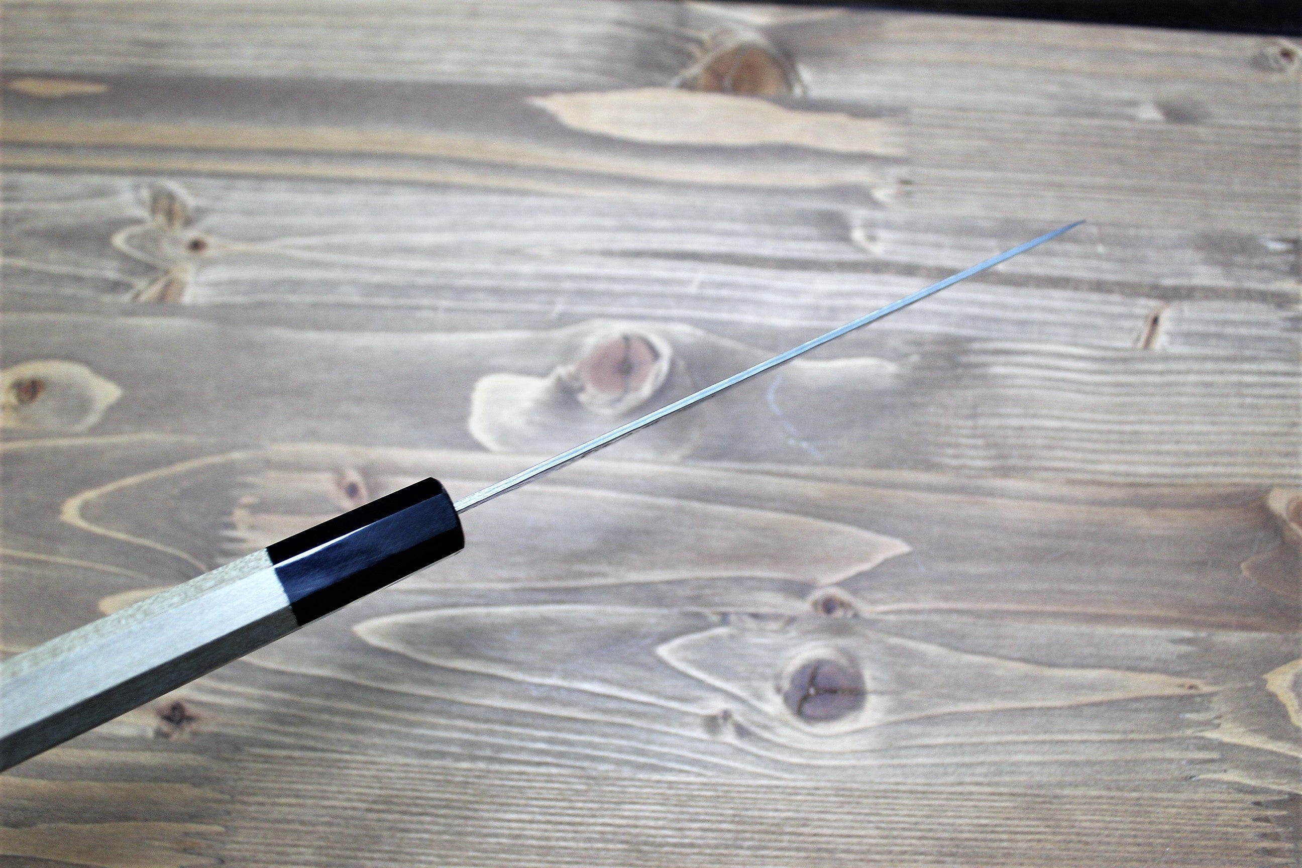 Kaneshige Hamono 10A Nickel Damascus 67 Layer Petty Knife 150 mm (5.9") - Image 6