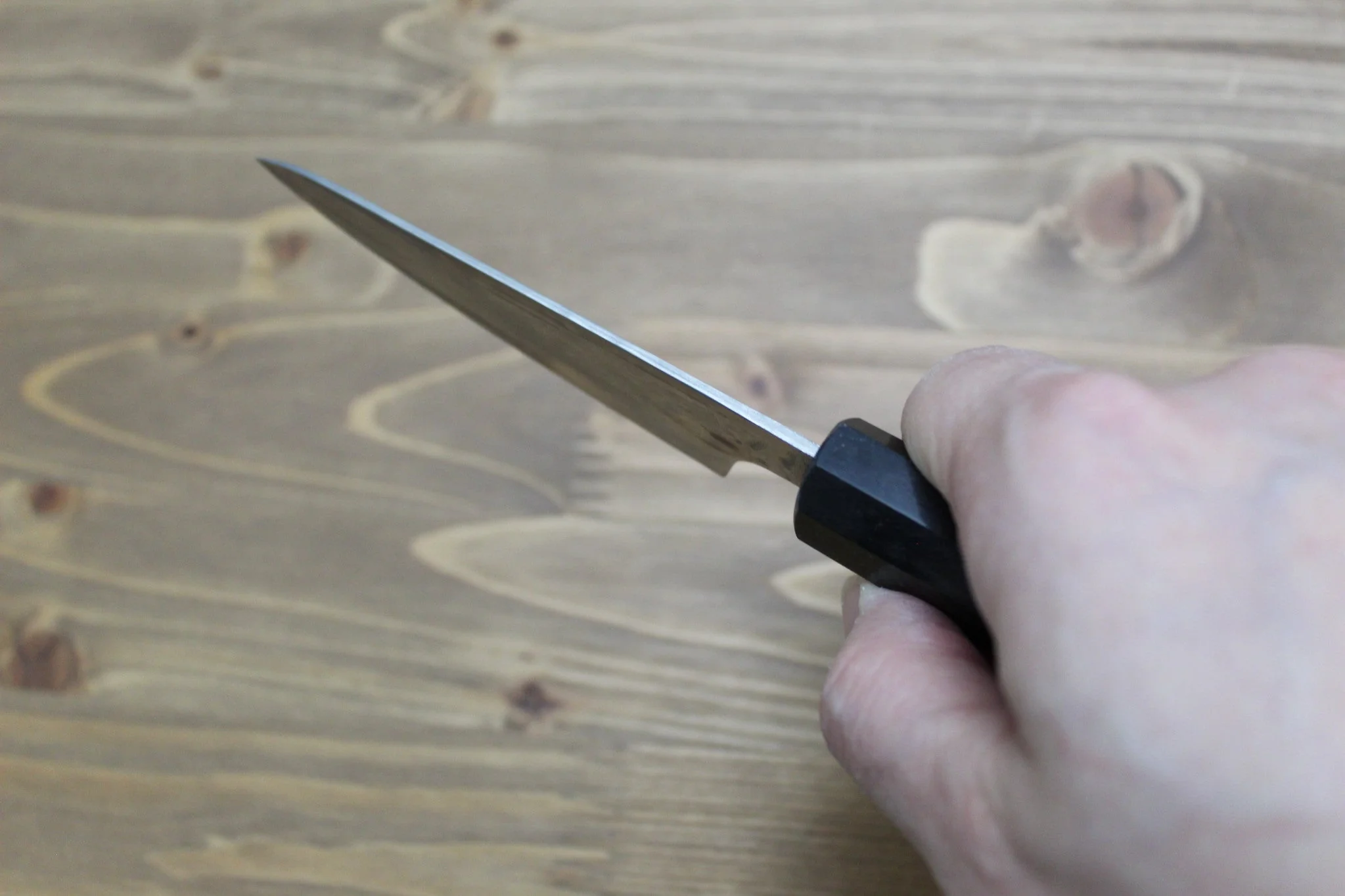 Kaneshige Hamono 10 A 67 Layer Nickel Damascus Paring Knife 80 mm (3.2") - Image 10