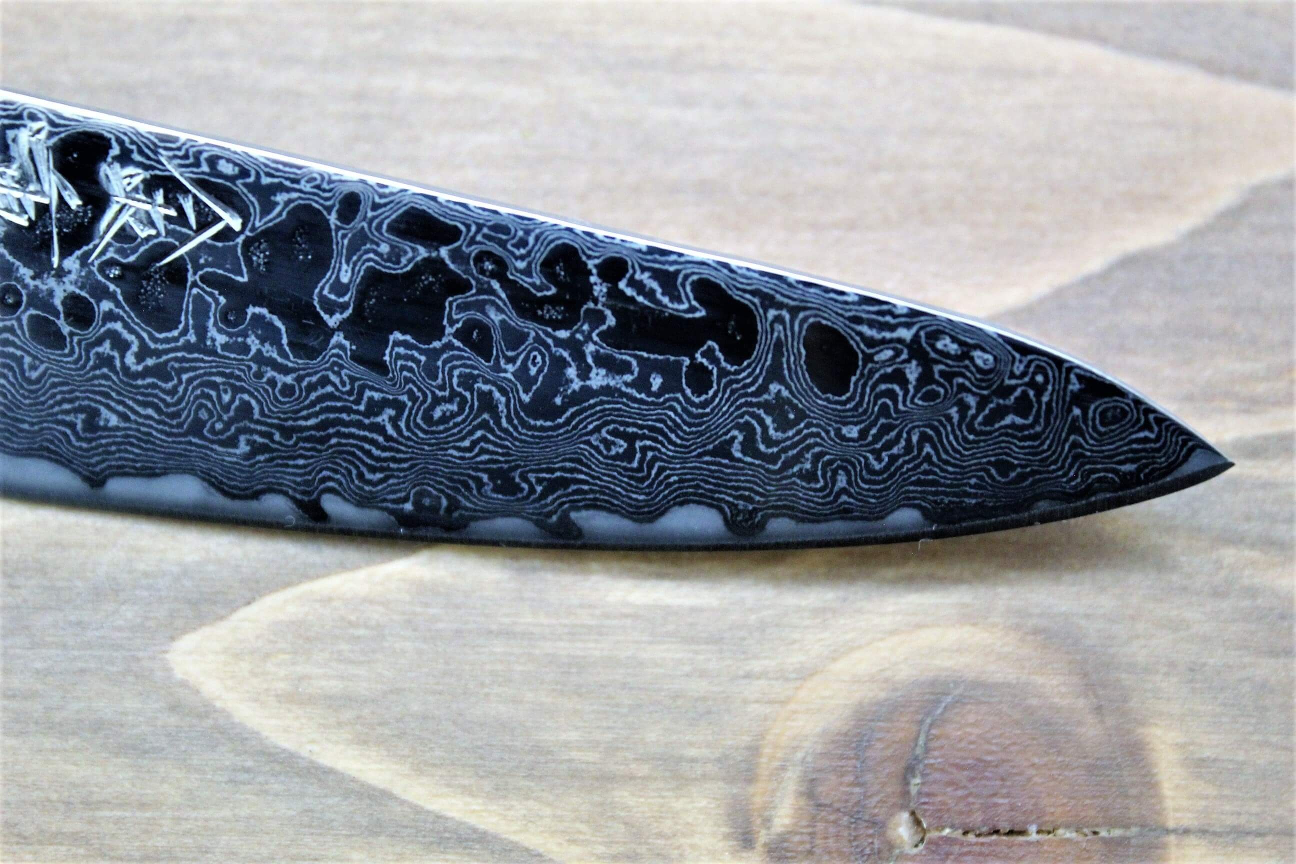 Kaneshige Hamono 10 A 67 Layer Nickel Damascus Paring Knife 80 mm (3.2") - Image 4