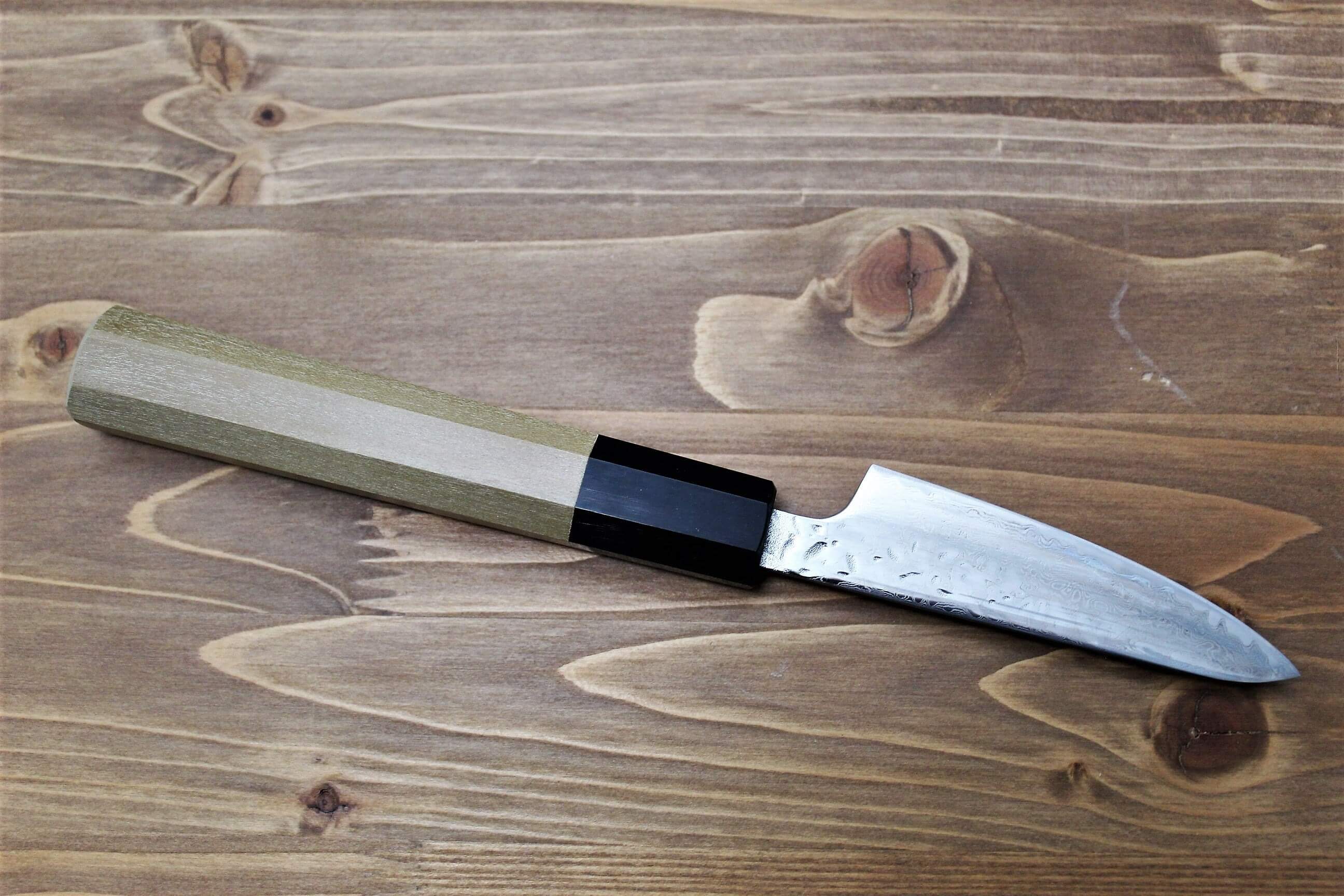 Kaneshige Hamono 10 A 67 Layer Nickel Damascus Paring Knife 80 mm (3.2") - Image 6