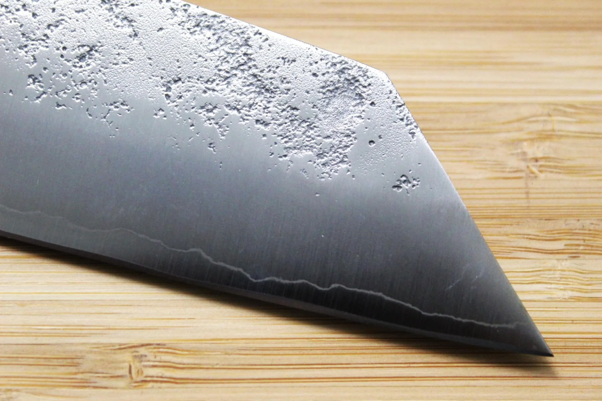 Kaneshige Hamono Ginsan Nashiji Bunka Knife 210 mm (8.2") - Image 4
