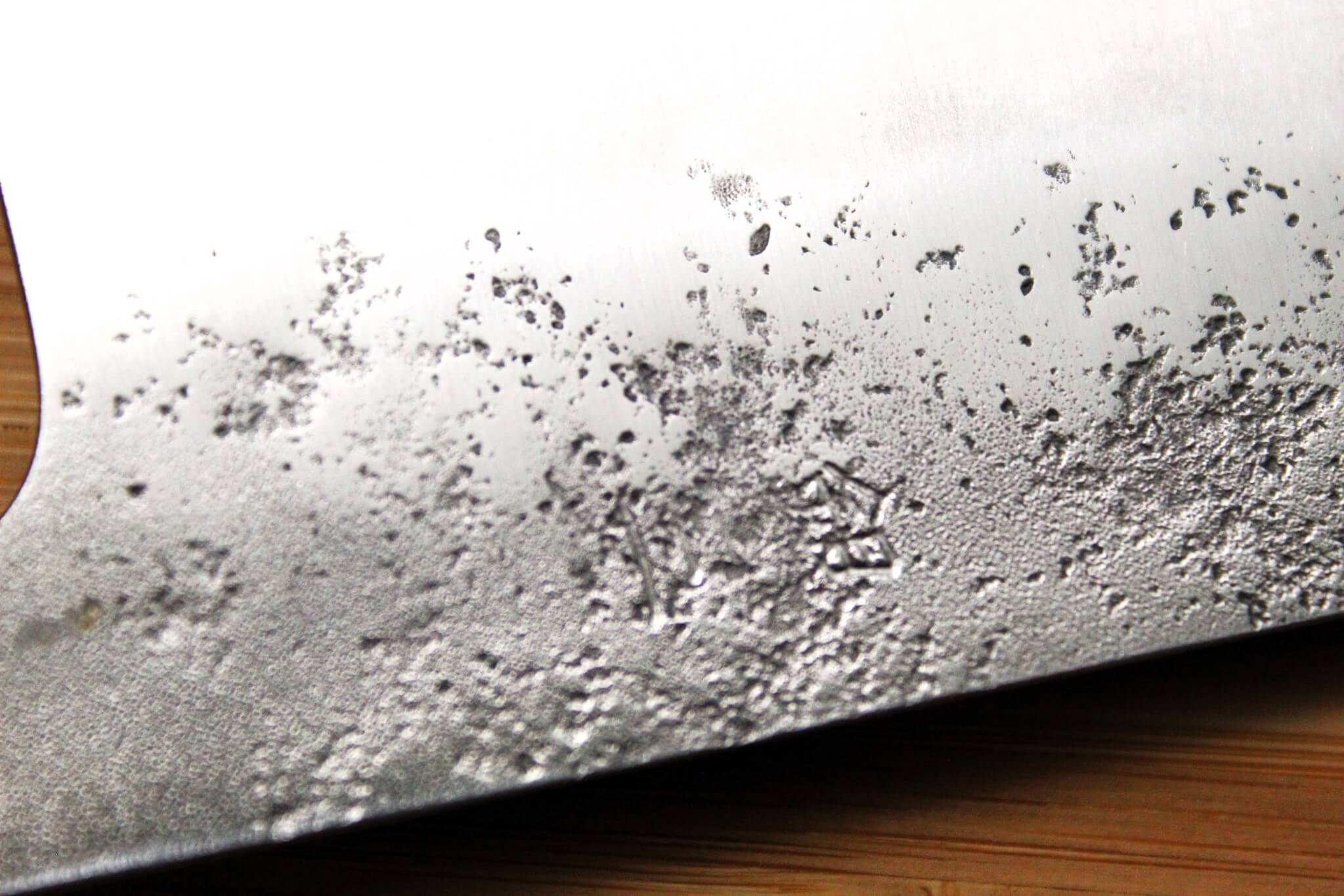 Kaneshige Hamono Ginsan Nashiji Bunka Knife 210 mm (8.2") - Image 6