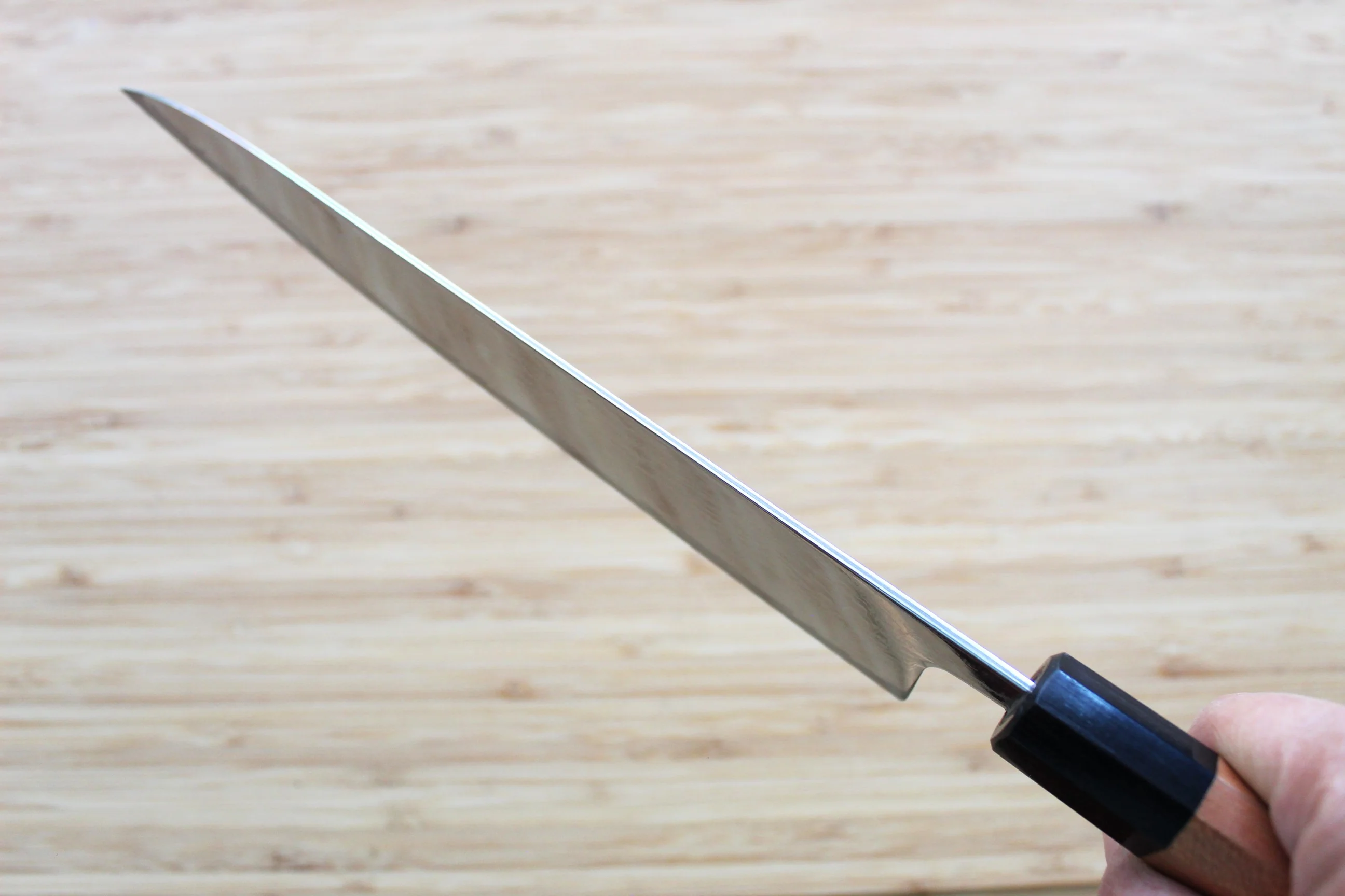 Kaneshige Hamono Vortex Nickle Damascus Gyuto Knife 210 mm (8.2") - Image 10
