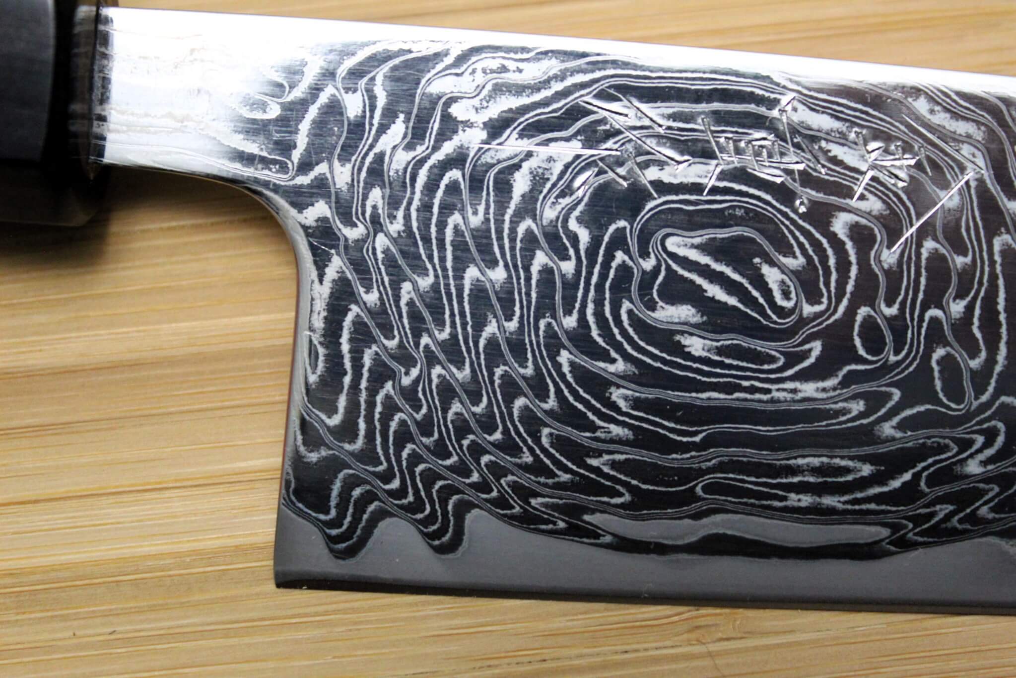 Kaneshige Hamono Vortex Nickle Damascus Paring Knife 80 mm (3.2") - Image 3