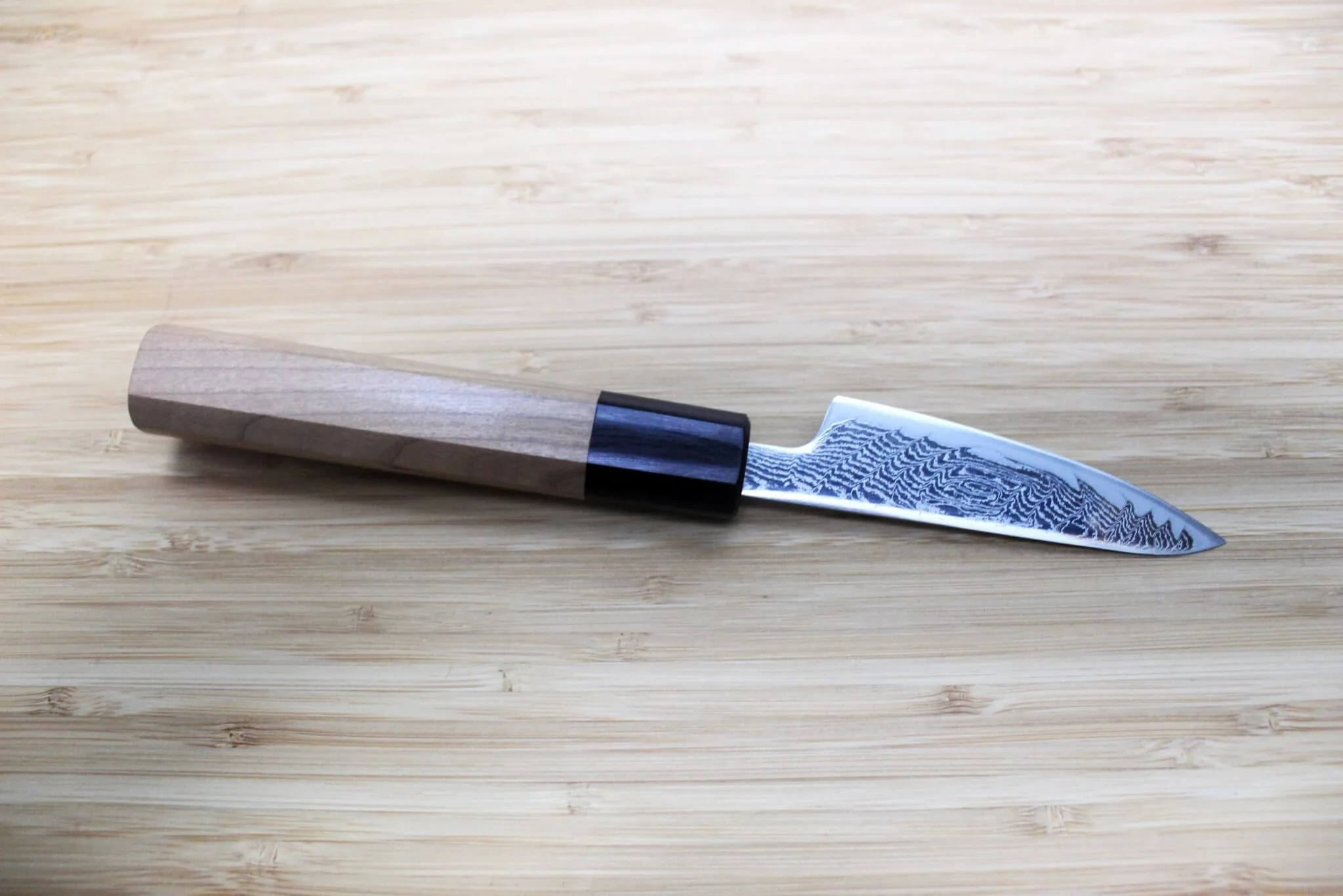 Kaneshige Hamono Vortex Nickle Damascus Paring Knife 80 mm (3.2") - Image 5