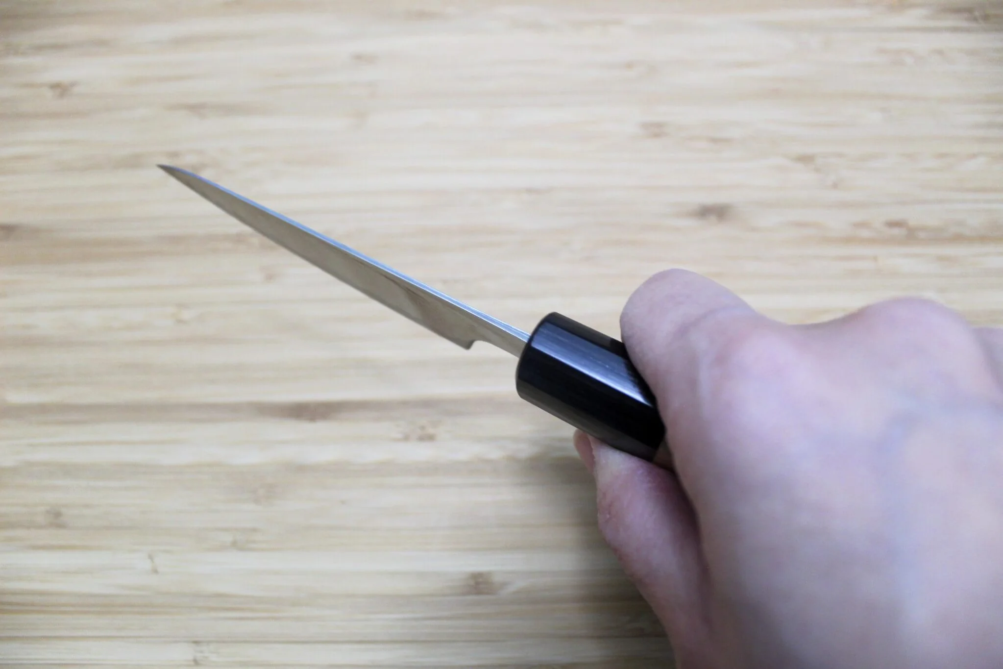 Kaneshige Hamono Vortex Nickle Damascus Paring Knife 80 mm (3.2") - Image 8