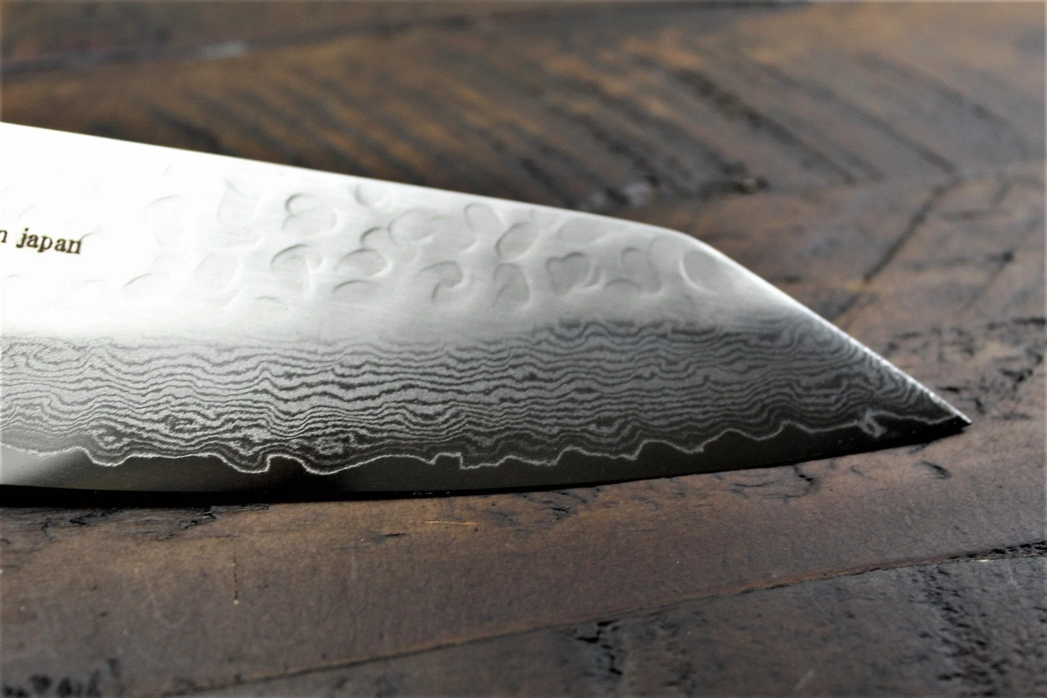 Sakai Takayuki Kengata Santoku Knife 160mm (6.3") Damascus 33 Layer - Image 5