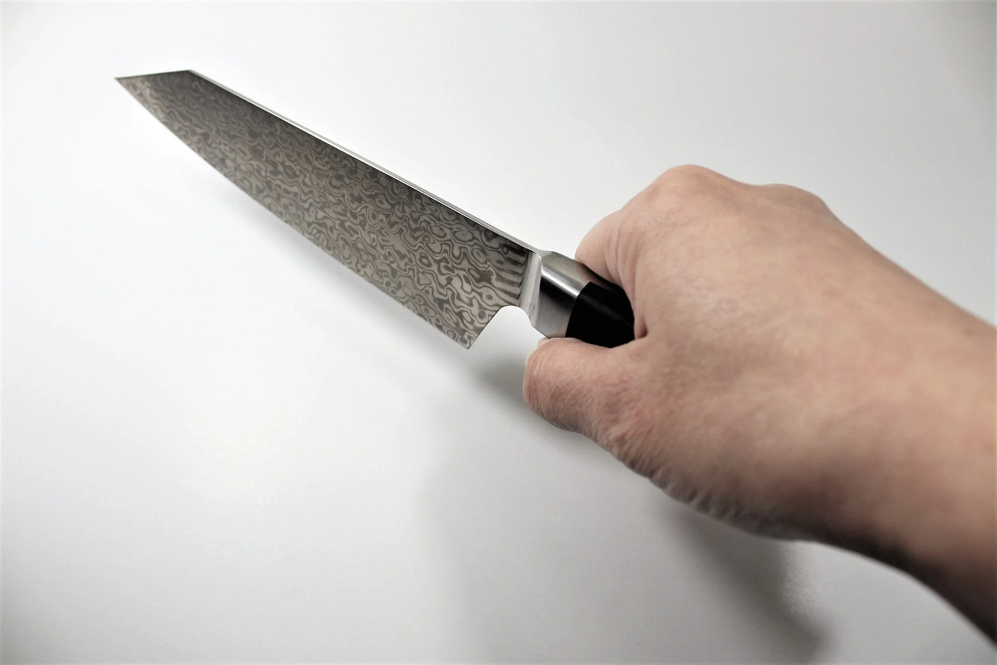Sakai Takayuki Kengata Santoku Knife 160mm (6.3") VG10-VG2 Coreless Damascus - Image 10