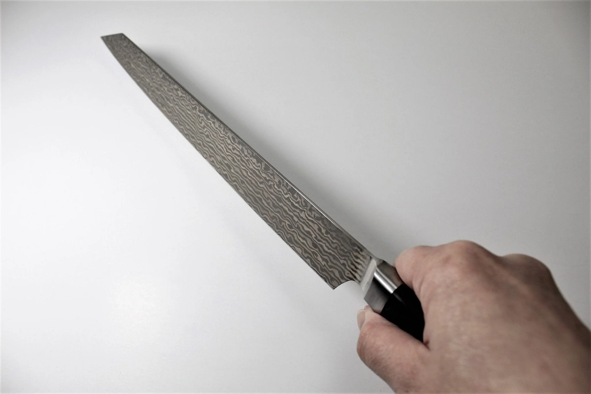 Sakai Takayuki Kengata Yanagiba Slicer Knife 260mm (10.2") VG10-VG2 Coreless Damascus - Image 8