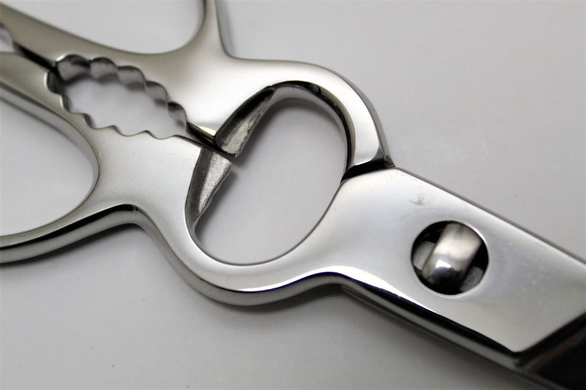 Japanese Kitchen Shears Solid Stainless Steel KS-215 - Image 3