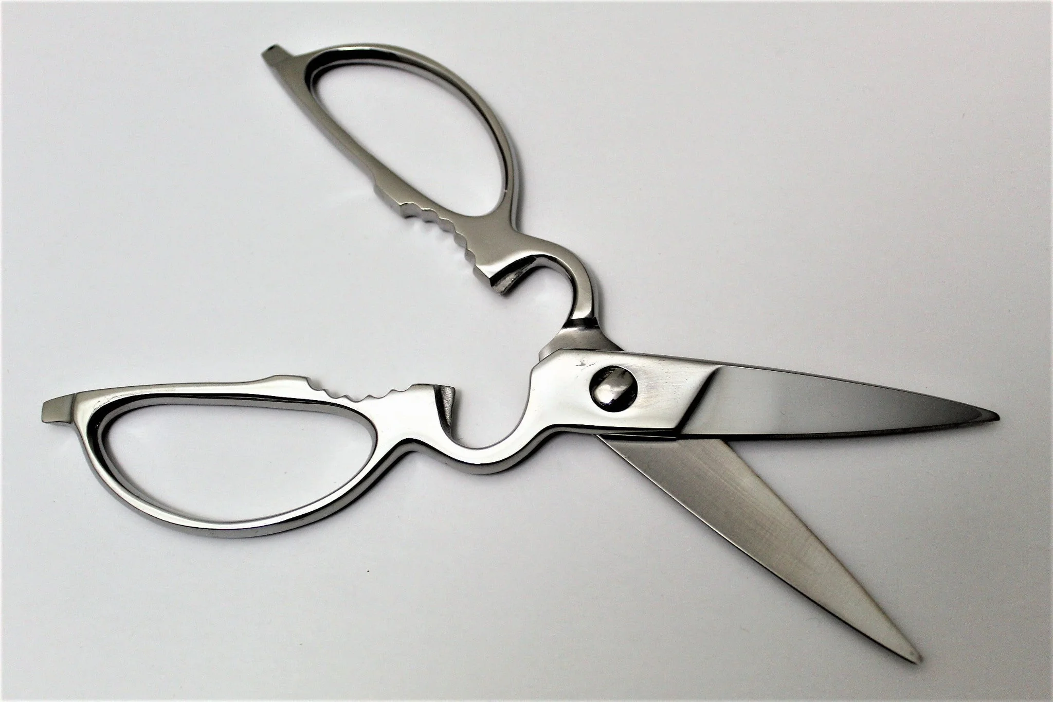 Japanese Kitchen Shears Solid Stainless Steel KS-215 - Image 5