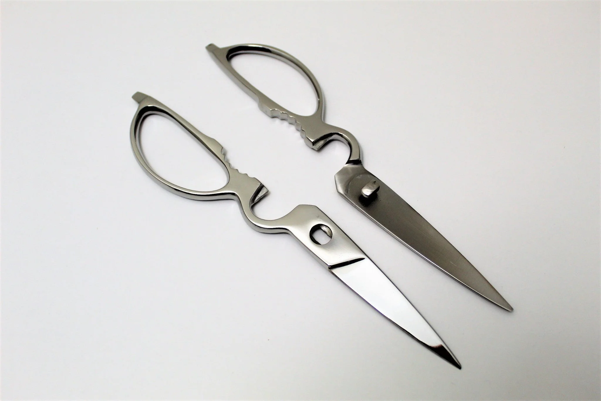 Japanese Kitchen Shears Solid Stainless Steel KS-215 - Image 9