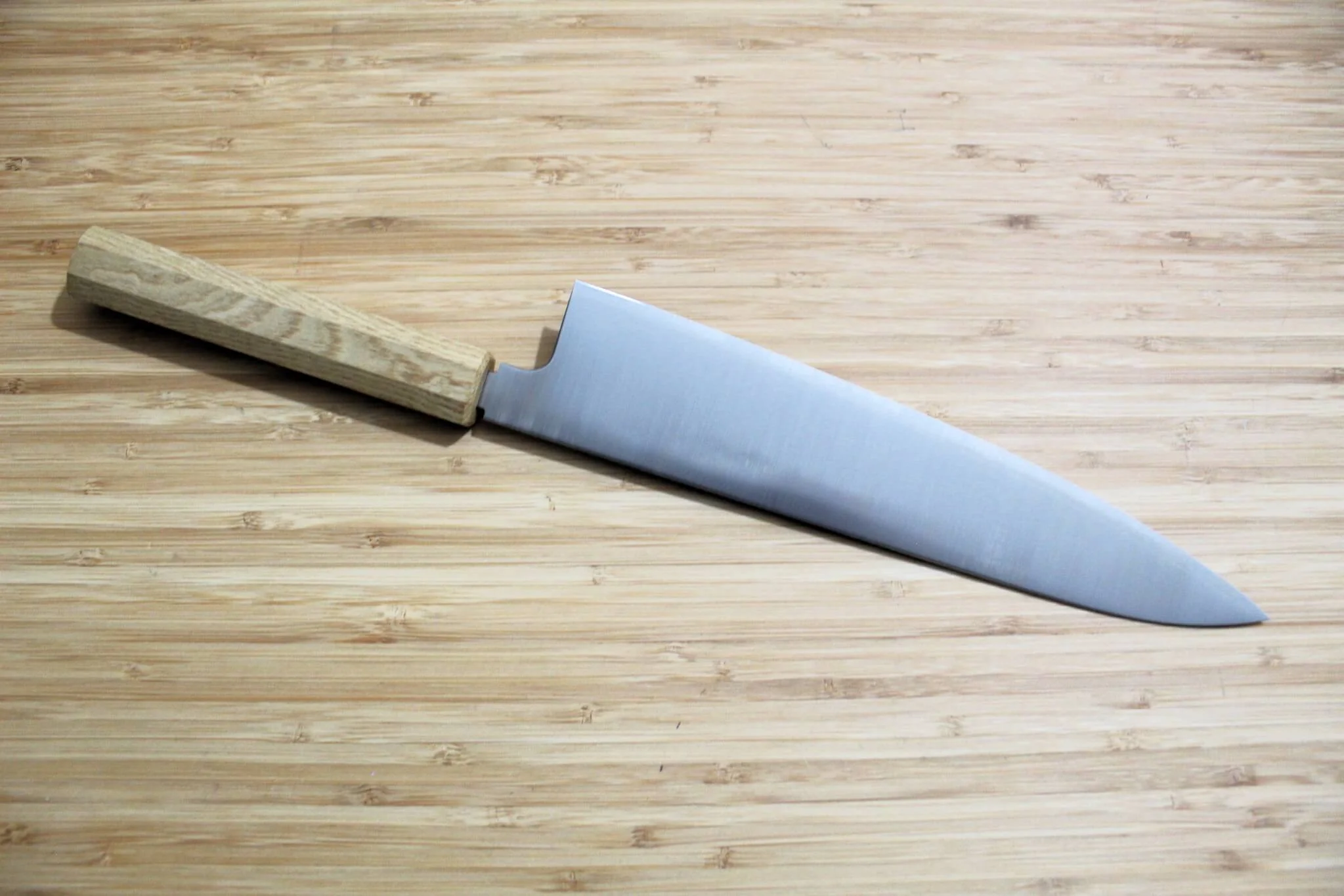 Konosuke GS+ Gyuto 210 mm (8.2") / 240 mm (9.4") Khii Chestnut Handle - Image 5
