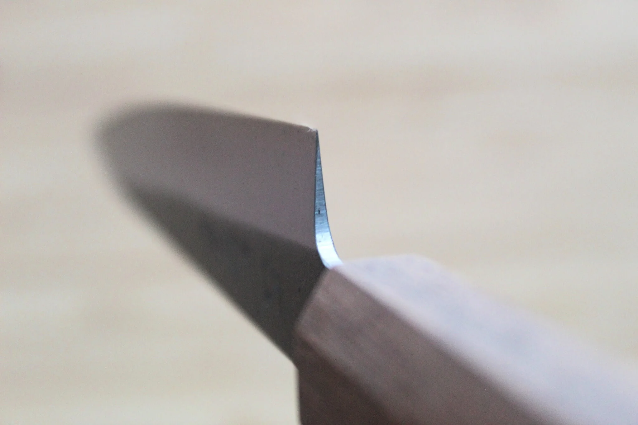 Konosuke GS+ Nashiji Petty 150 mm (5.9") Khii Laurel Handle - Image 8